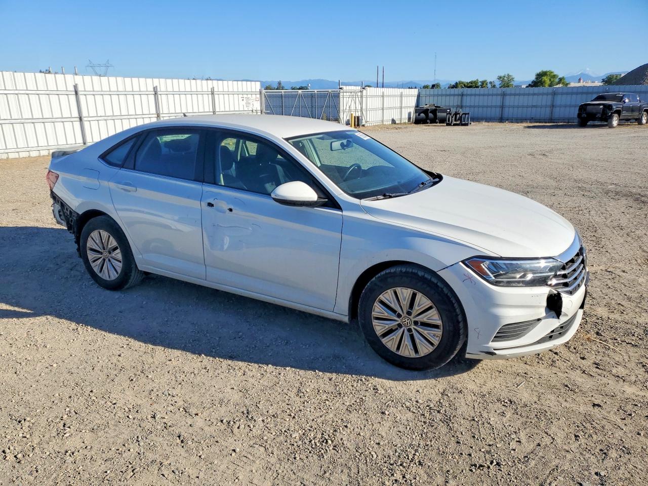 2019 Volkswagen Jetta S White vin: 3VWC57BUXKM172072