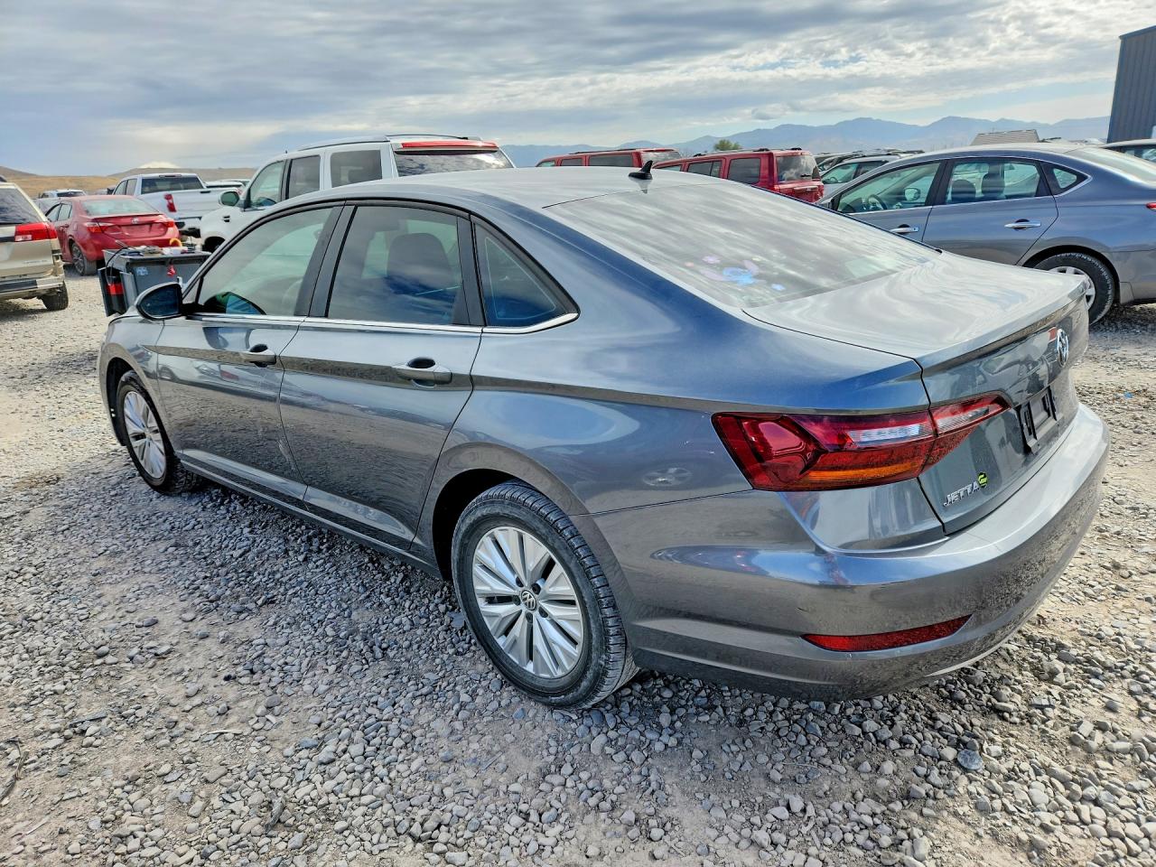 2019 Volkswagen Jetta S Gray vin: 3VWC57BUXKM272060