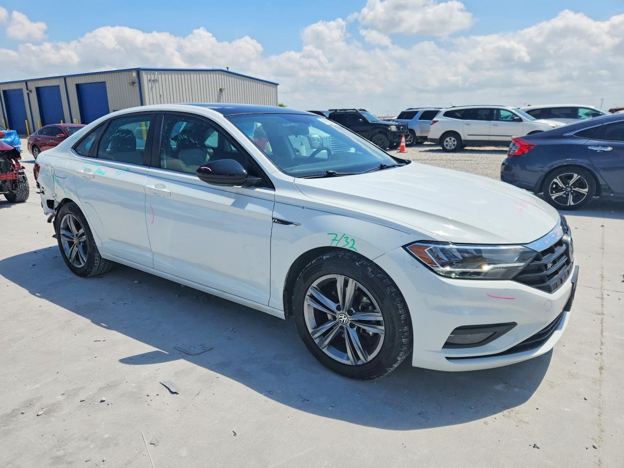 2020 Volkswagen Jetta S White vin: 3VWC57BUXLM098315
