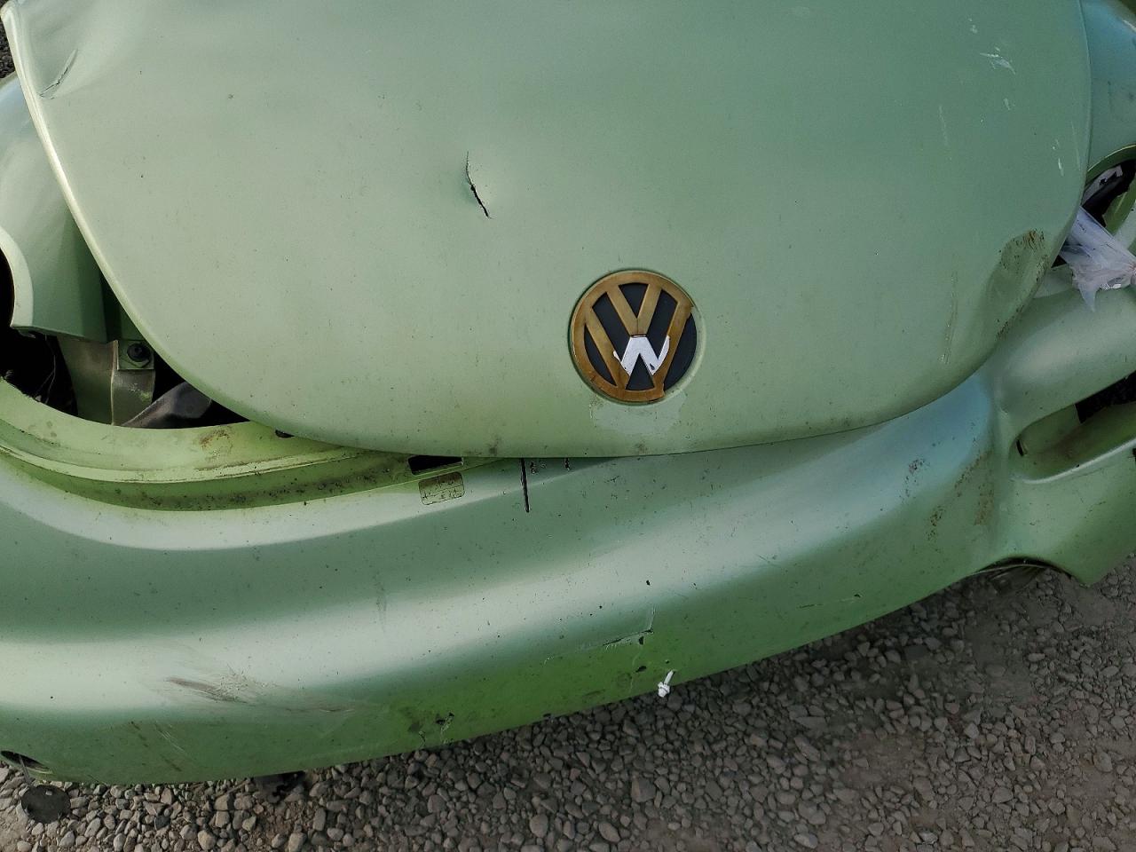1999 Volkswagen New Beetle Gls Green vin: 3VWCA21C1XM425729