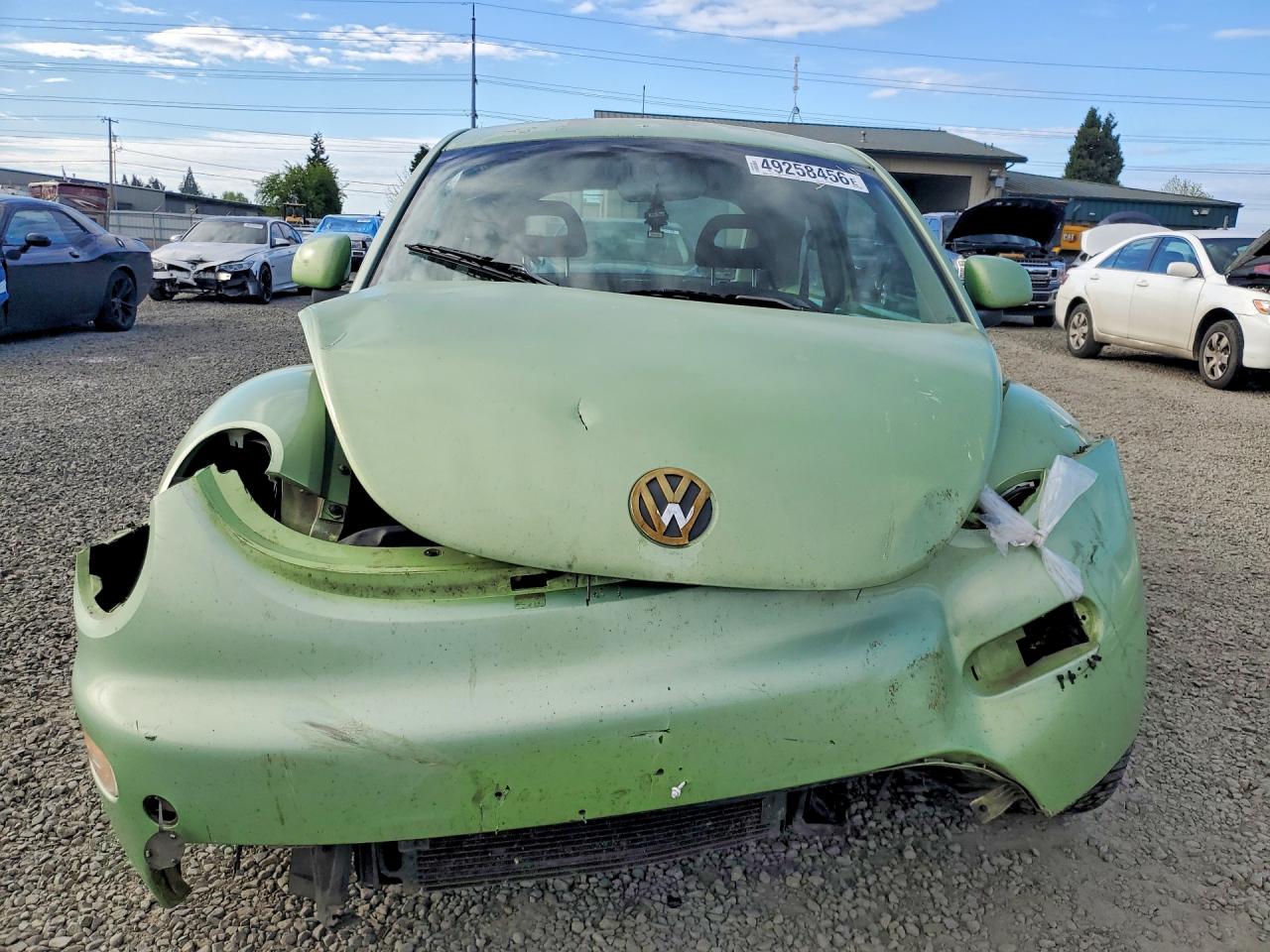 1999 Volkswagen New Beetle Gls Green vin: 3VWCA21C1XM425729