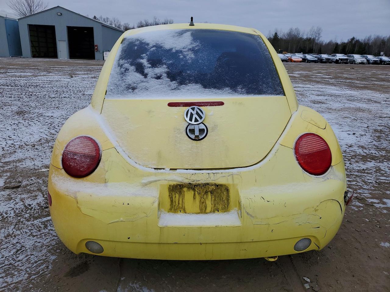 1999 Volkswagen New Beetle Gls Yellow vin: 3VWCA21C4XM454318