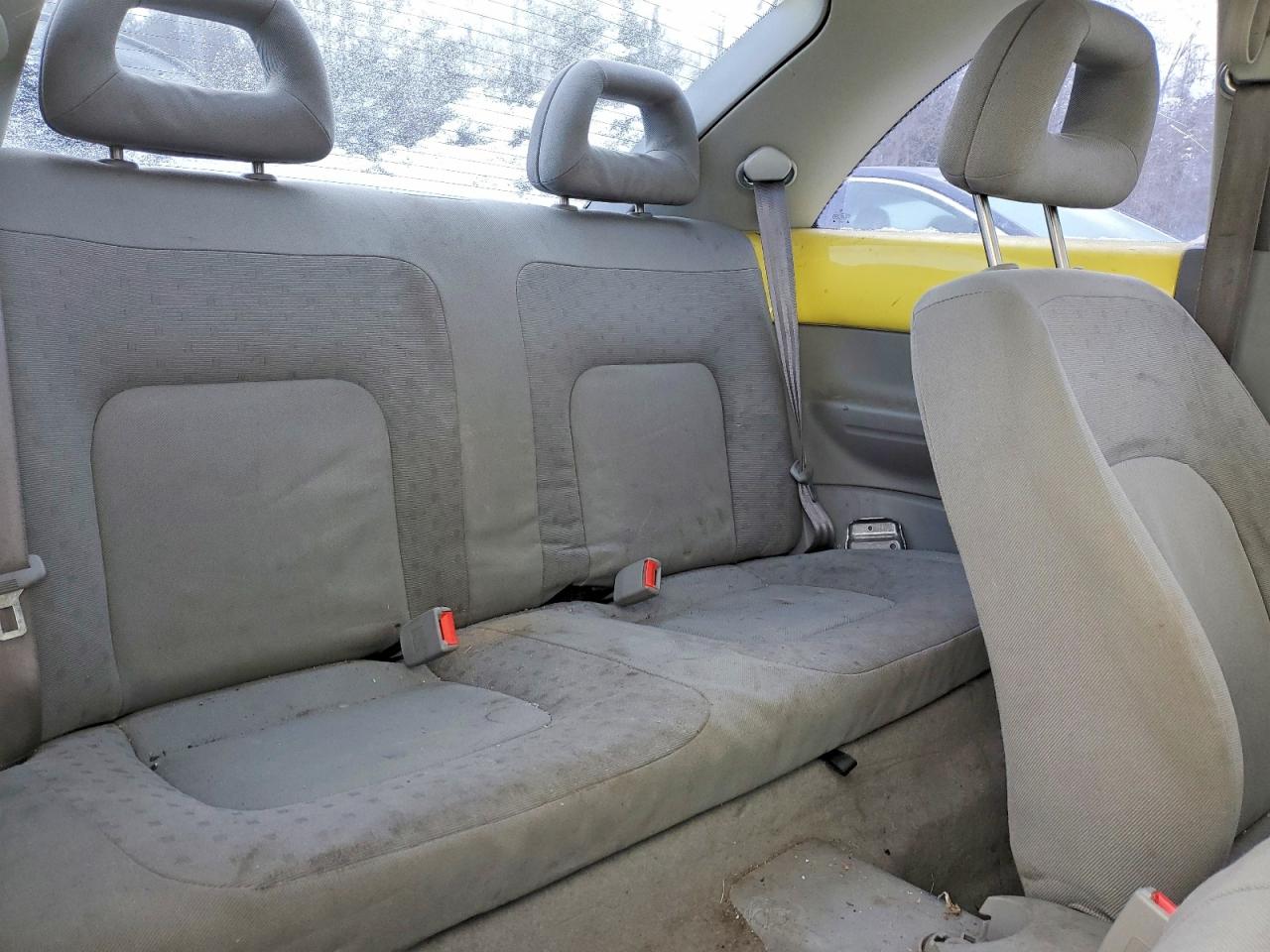 1999 Volkswagen New Beetle Gls Yellow vin: 3VWCA21C4XM454318