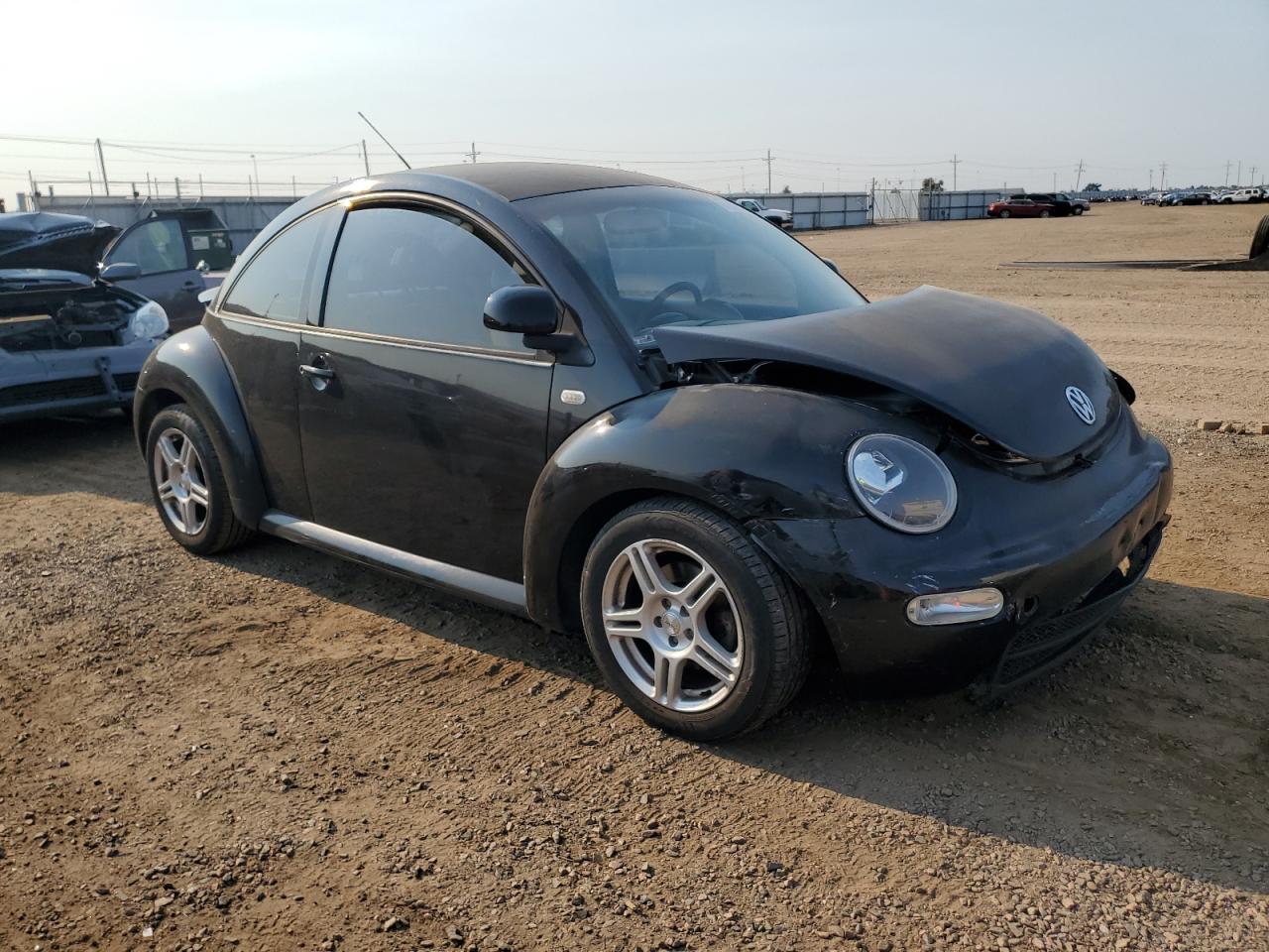 1999 Volkswagen New Beetle Gls   Black vin: 3VWCA21C5XM403412