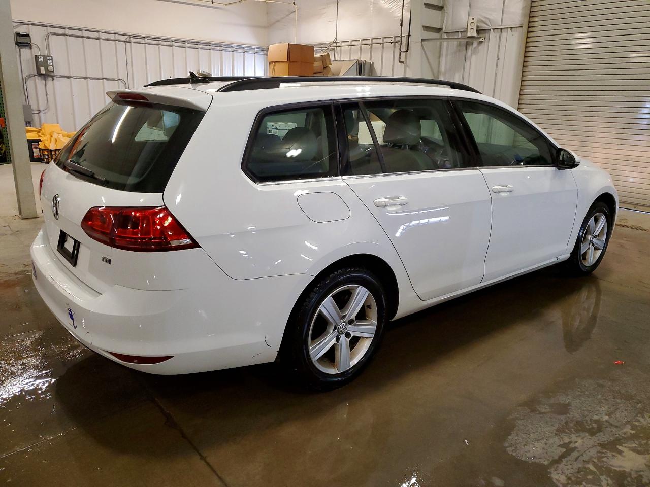 2015 Volkswagen Golf Sportwagen Tdi S Белый vin: 3VWCA7AU2FM513645