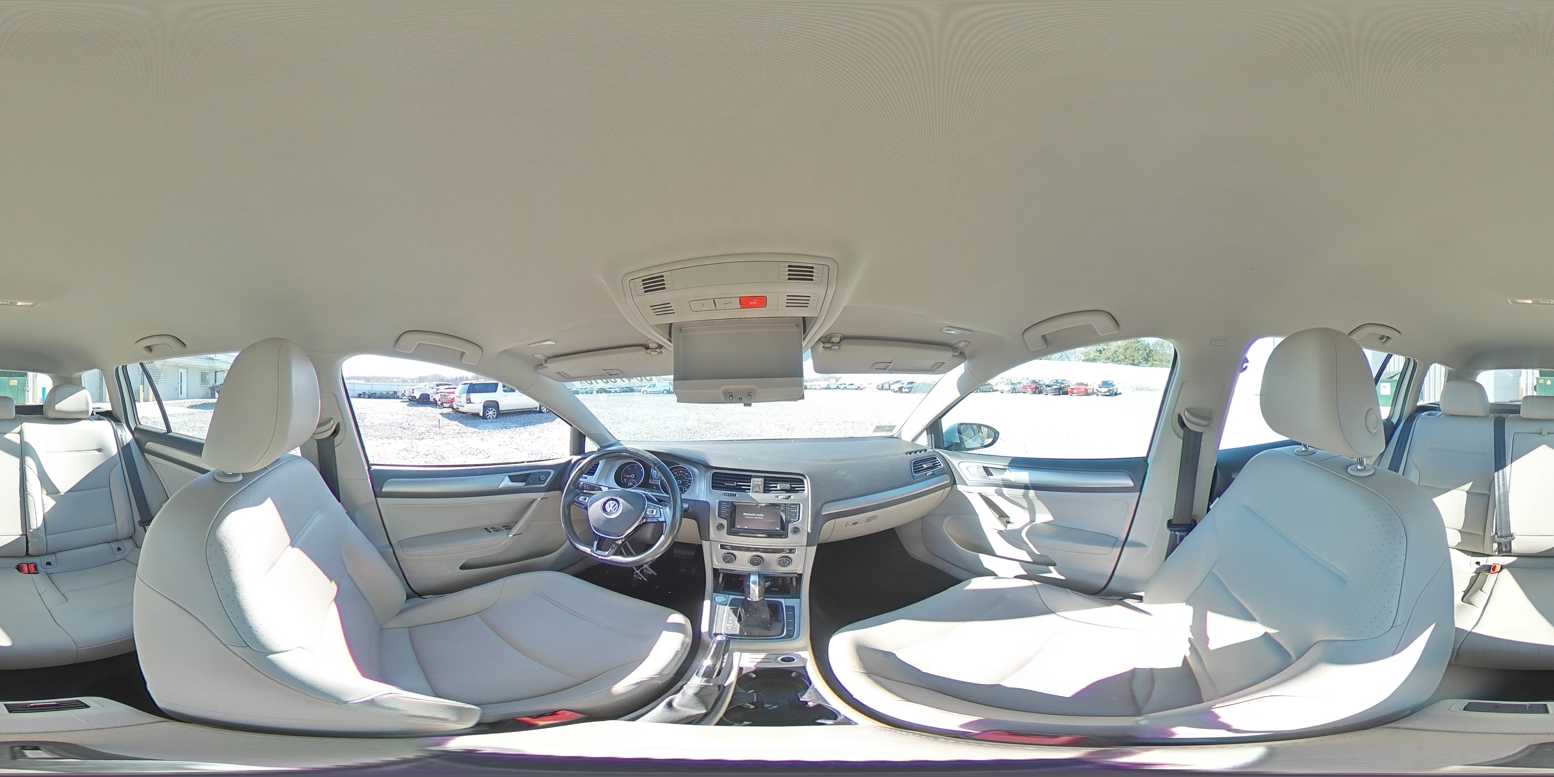 2015 Volkswagen Golf Sportwagen Tdi S Белый vin: 3VWCA7AU2FM513645