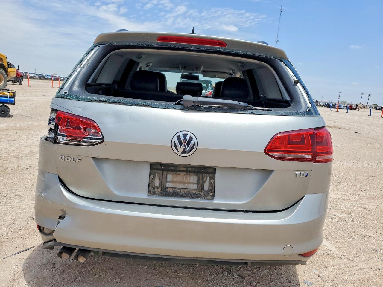 2015 Volkswagen Golf Sportwagen Tdi S Серебряный vin: 3VWCA7AU5FM508875