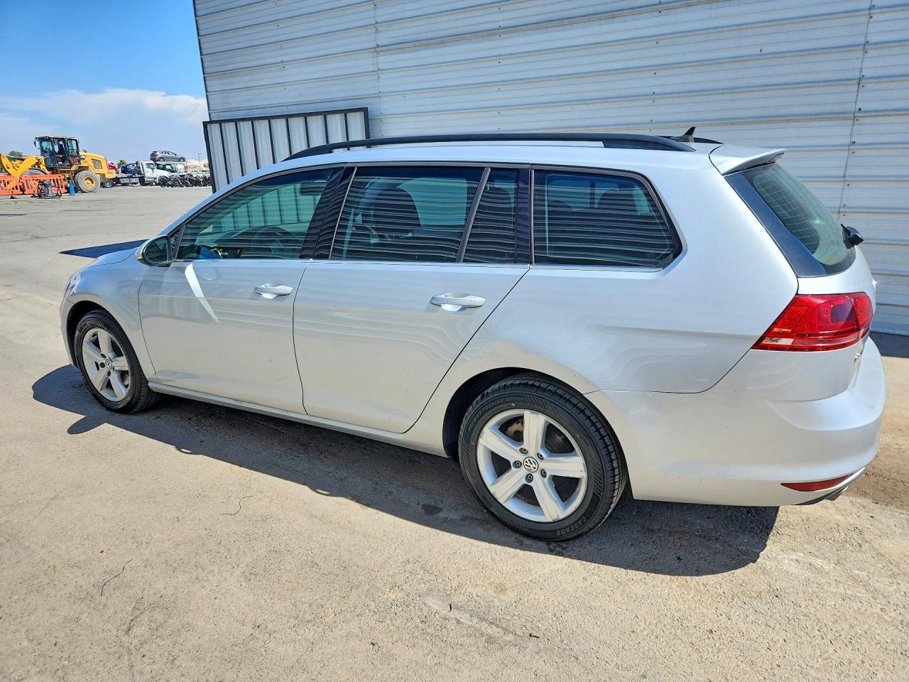 2015 Volkswagen Golf Sportwagen Tdi S Silver vin: 3VWCA7AU7FM514919