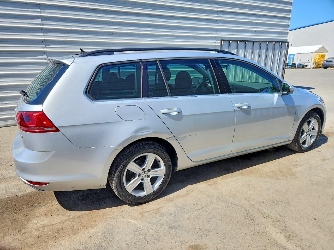 2015 Volkswagen Golf Sportwagen Tdi S Silver vin: 3VWCA7AU7FM514919