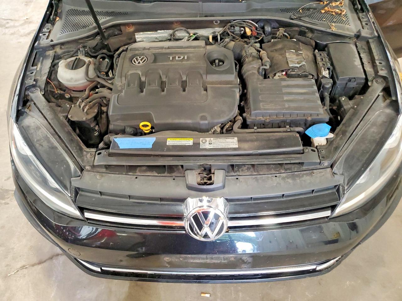 2015 Volkswagen Golf Sportwagen Tdi S Black vin: 3VWCA7AU8FM501080