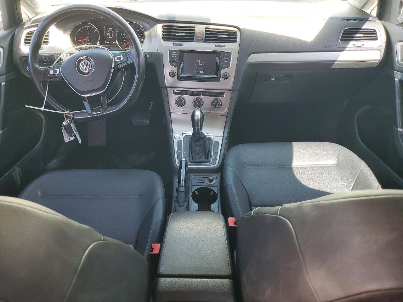2015 Volkswagen Golf Sportwagen Tdi S White vin: 3VWCA7AU8FM517893