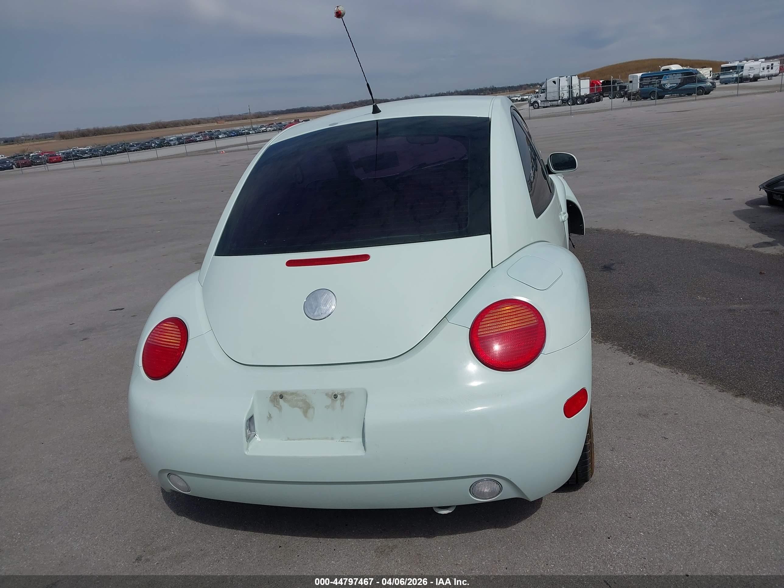 2002 Volkswagen New Beetle Gls Teal vin: 3VWCB21C22M453013