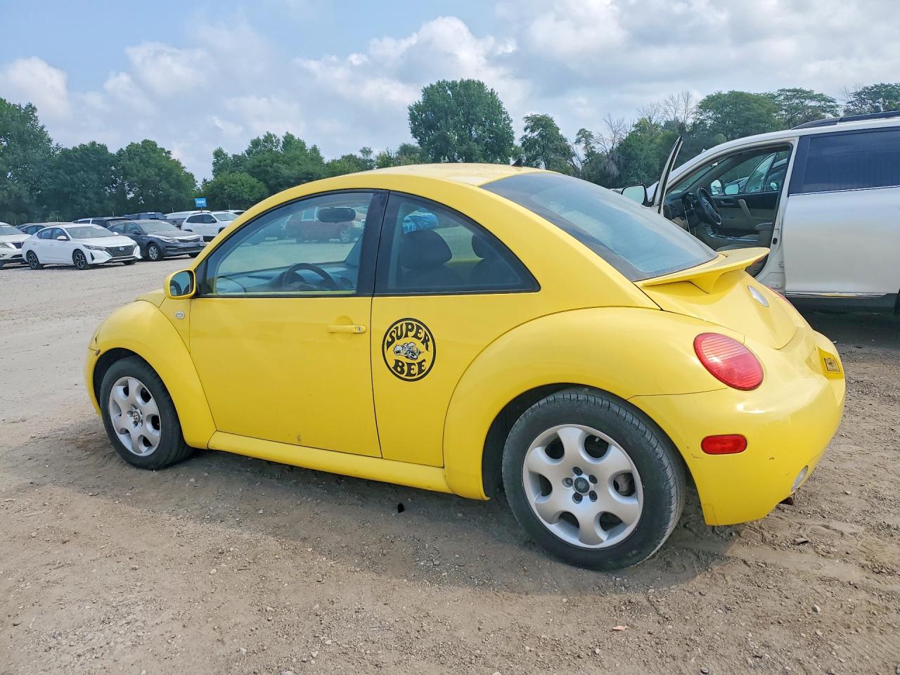 2002 Volkswagen New Beetle Gls Yellow vin: 3VWCB21CX2M450375