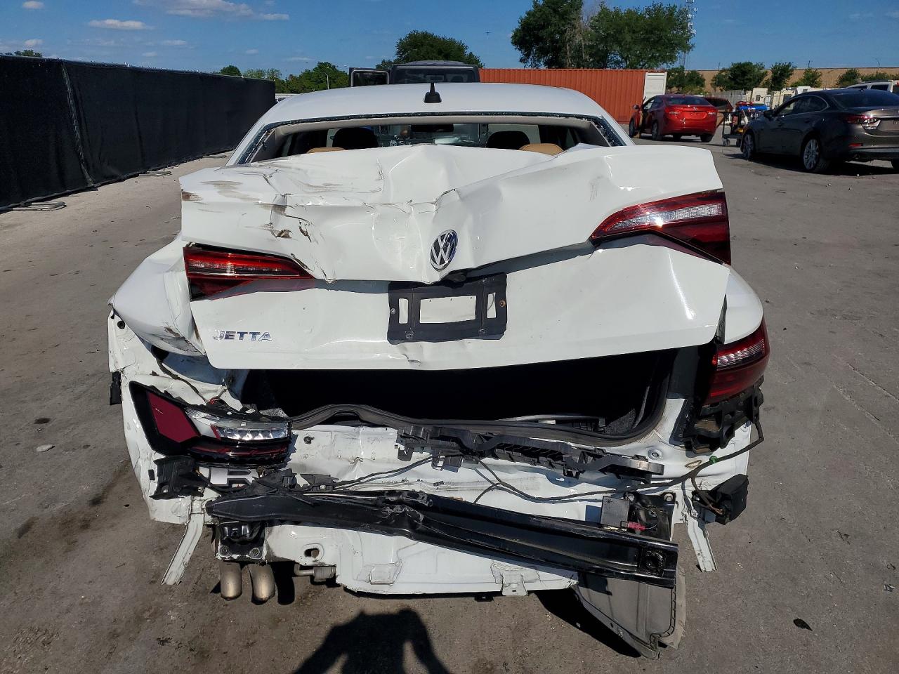 2020 Volkswagen Jetta S White vin: 3VWCB7BU0LM019095
