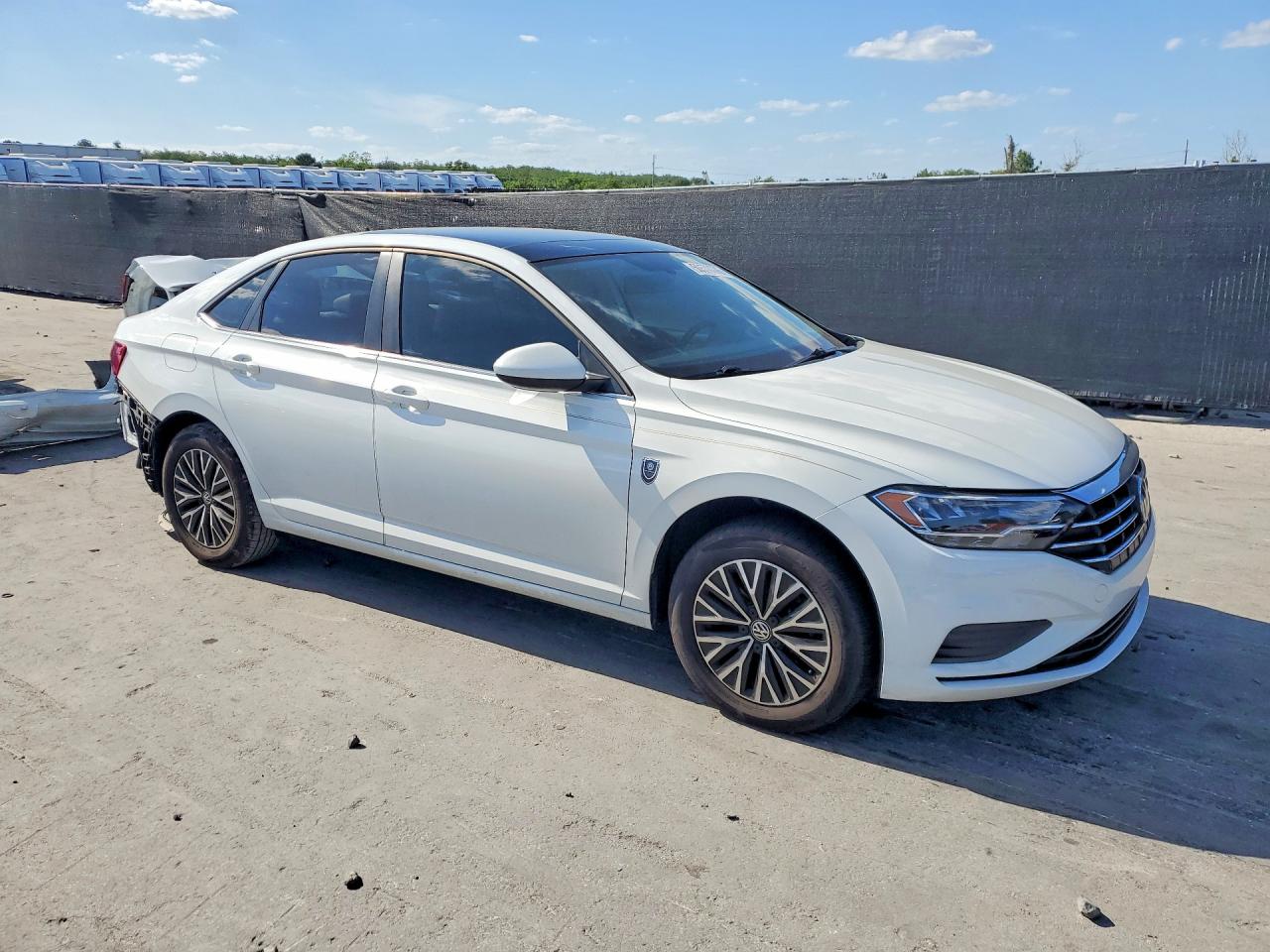 2020 Volkswagen Jetta S White vin: 3VWCB7BU0LM019095