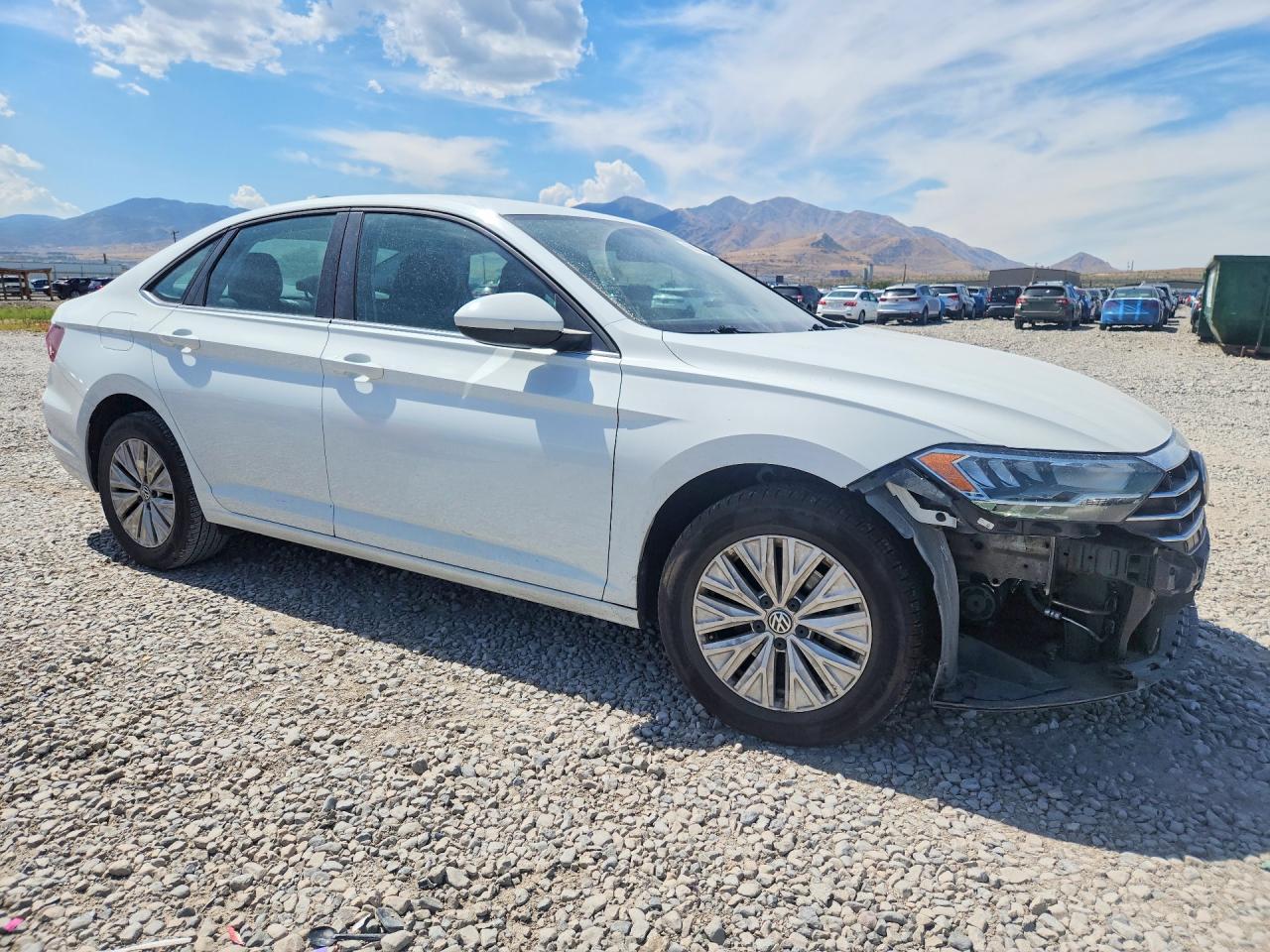 2020 Volkswagen Jetta S White vin: 3VWCB7BU0LM023857