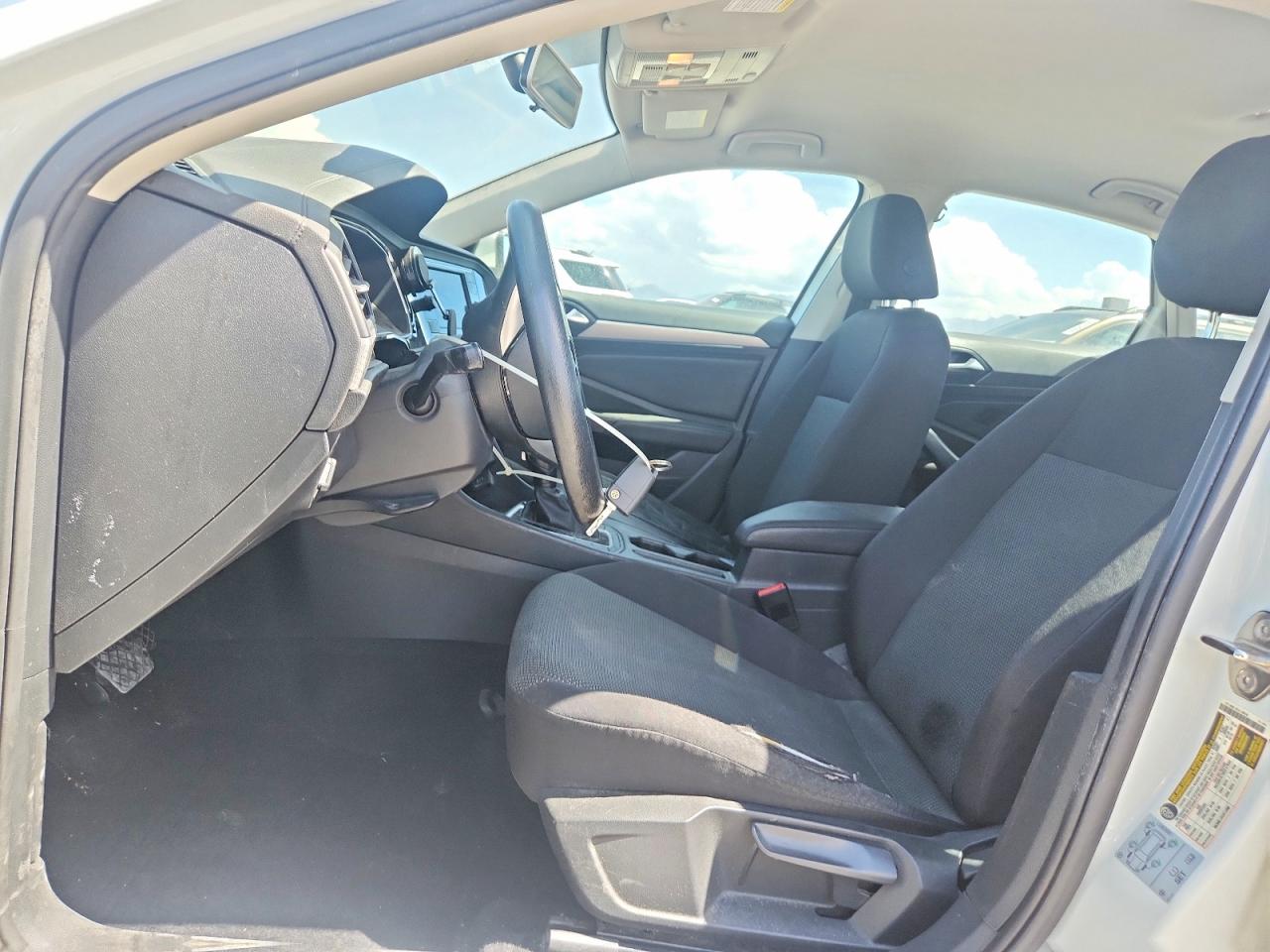 2020 Volkswagen Jetta S White vin: 3VWCB7BU0LM023857