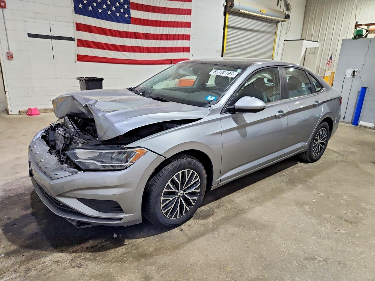 2020 Volkswagen Jetta S Silver vin: 3VWCB7BU1LM045771