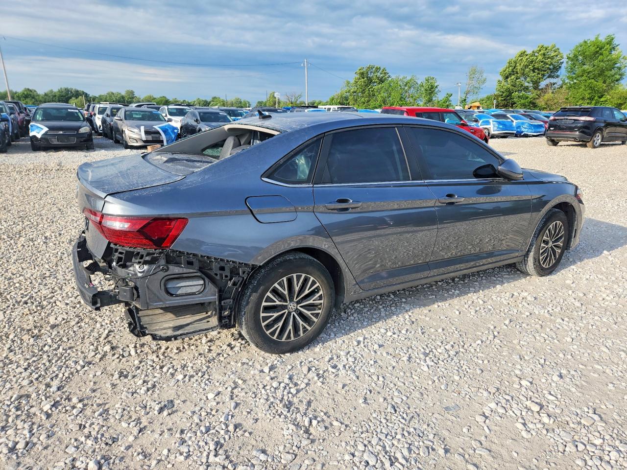 2020 Volkswagen Jetta S Gray vin: 3VWCB7BU1LM051599