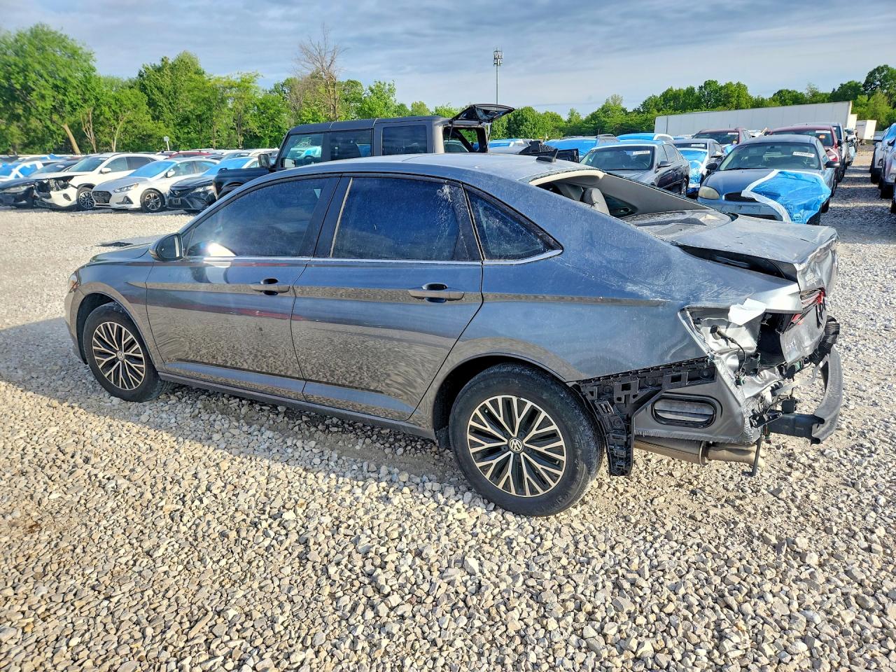 2020 Volkswagen Jetta S Gray vin: 3VWCB7BU1LM051599