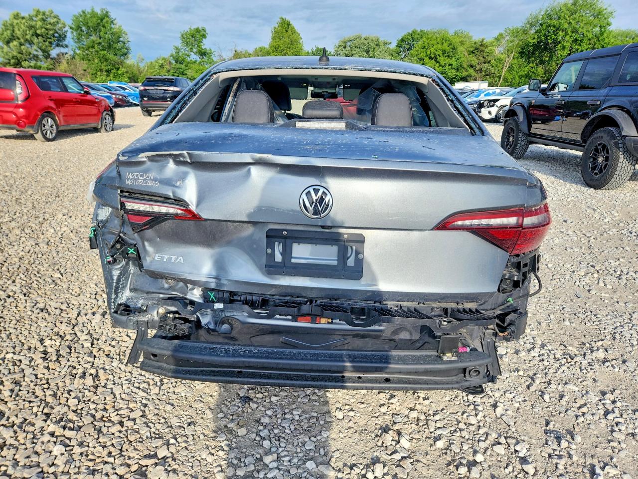 2020 Volkswagen Jetta S Gray vin: 3VWCB7BU1LM051599