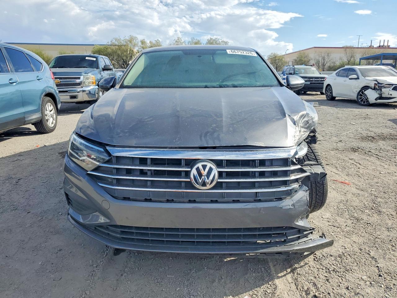 2019 Volkswagen Jetta S Gray vin: 3VWCB7BU2KM145330
