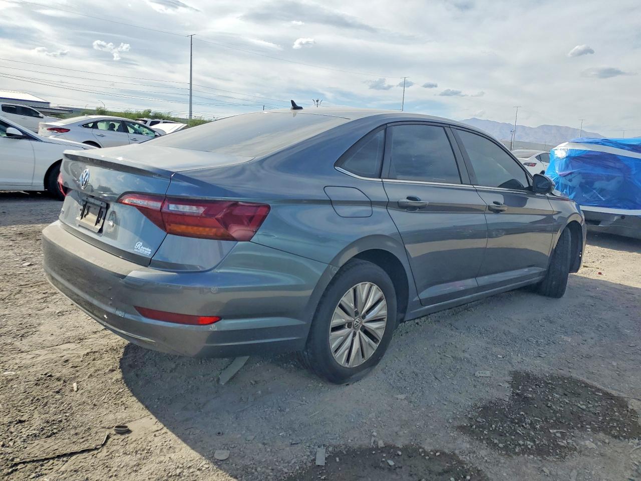 2019 Volkswagen Jetta S Gray vin: 3VWCB7BU2KM145330
