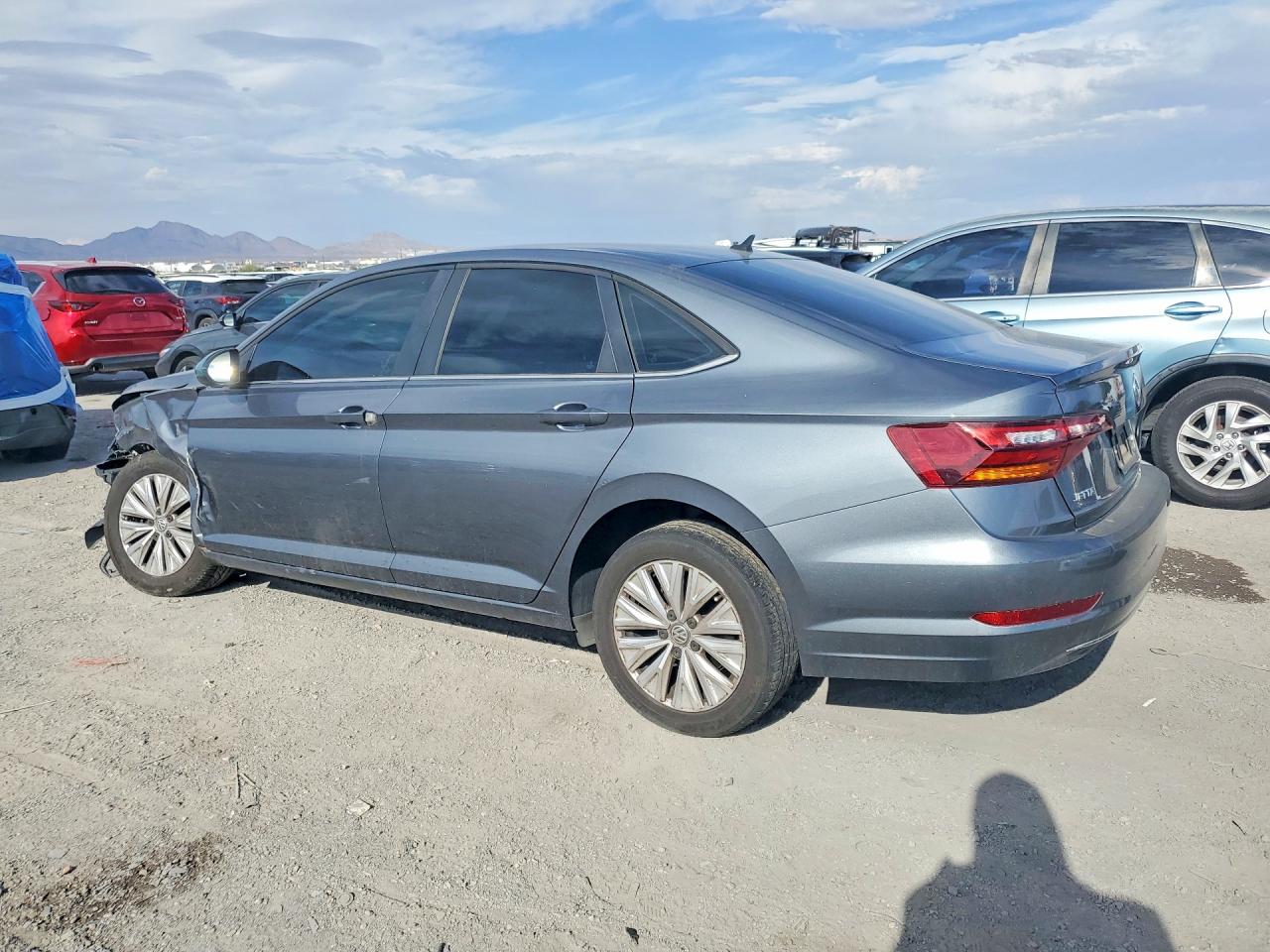 2019 Volkswagen Jetta S Gray vin: 3VWCB7BU2KM145330
