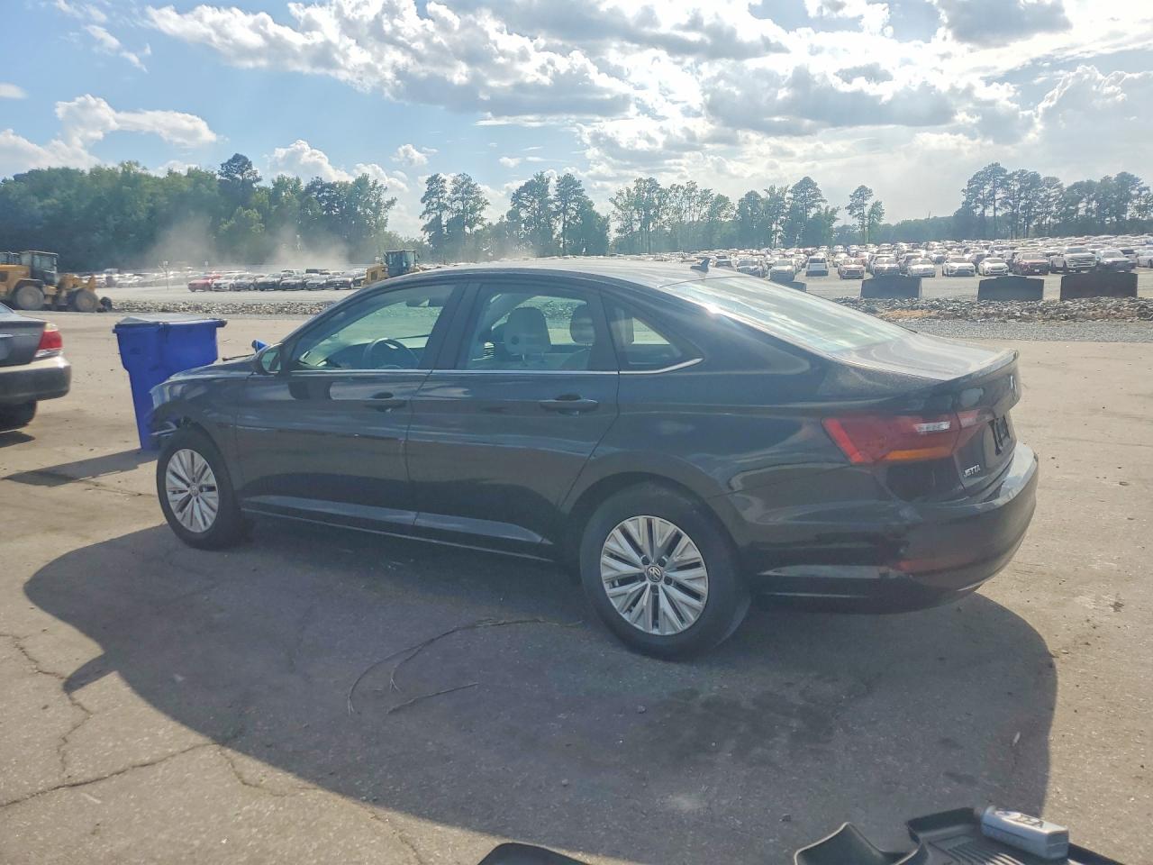2019 Volkswagen Jetta S Черный vin: 3VWCB7BU2KM256878