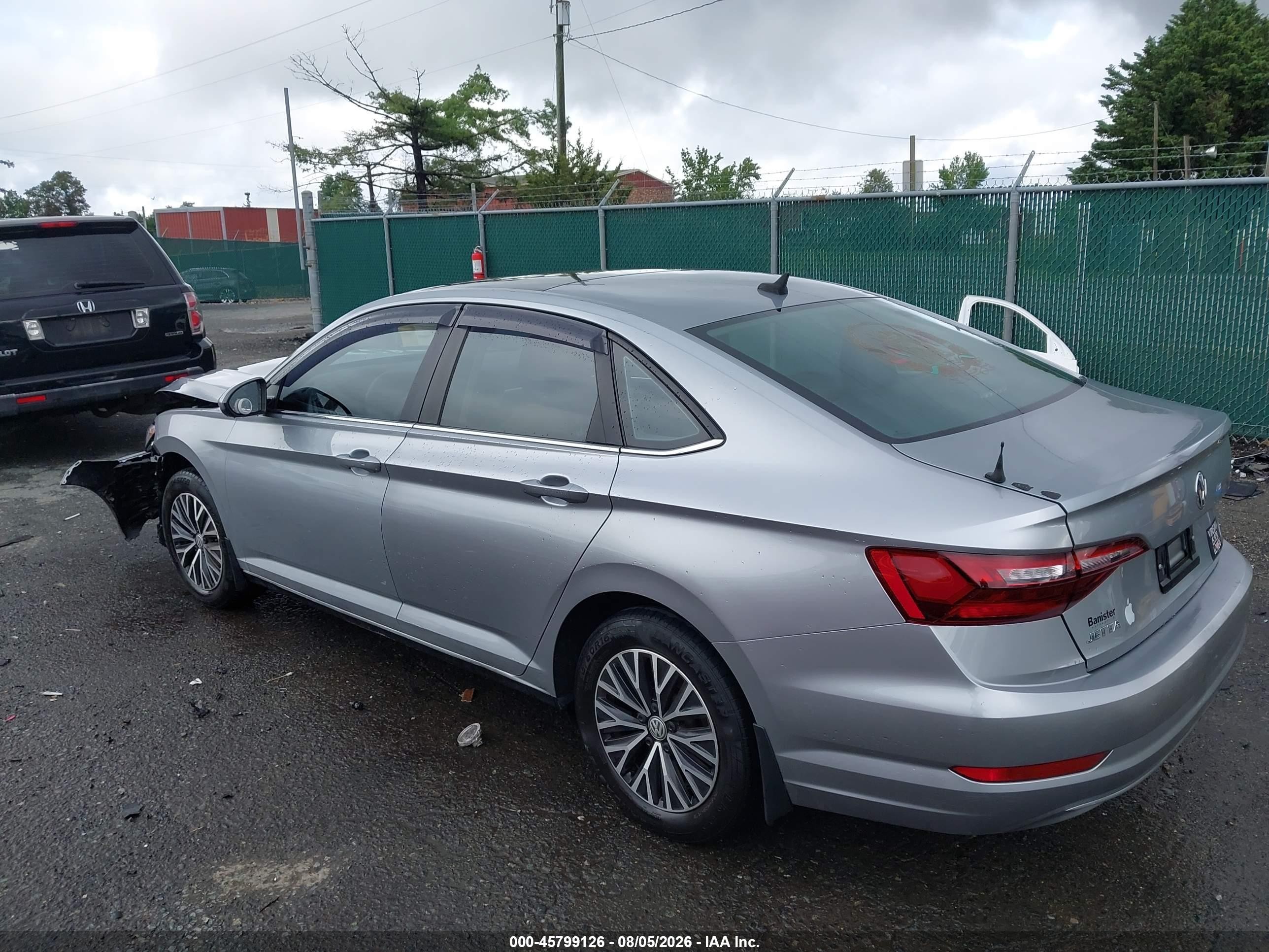 2020 Volkswagen Jetta 1.4t R-line/1.4t S/1.4t Se Gray vin: 3VWCB7BU2LM014559