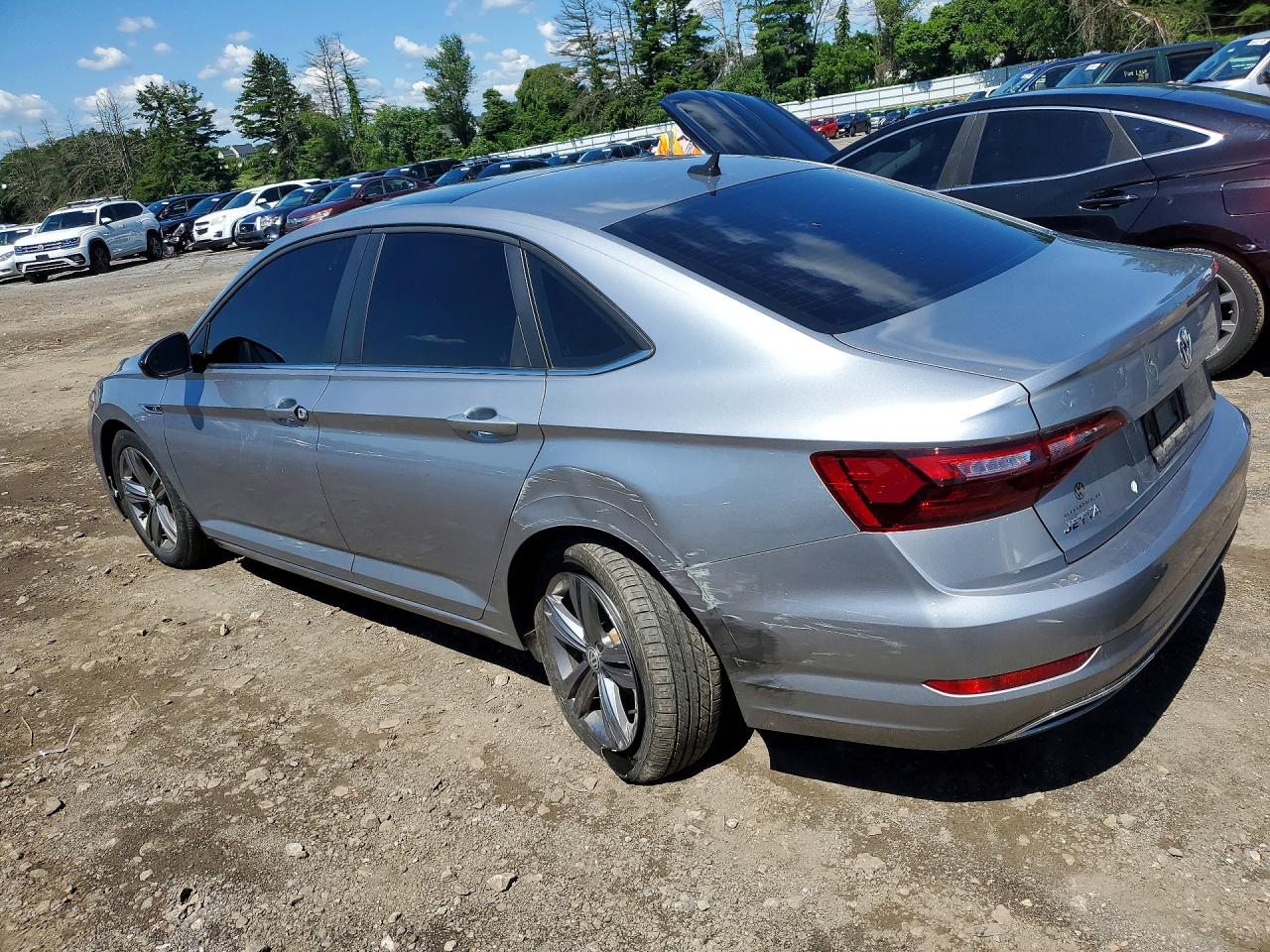 2020 Volkswagen Jetta S Silver vin: 3VWCB7BU2LM022449