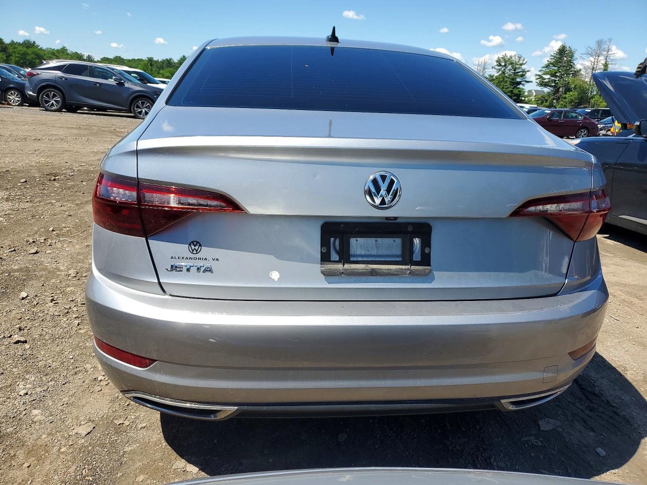 2020 Volkswagen Jetta S Silver vin: 3VWCB7BU2LM022449