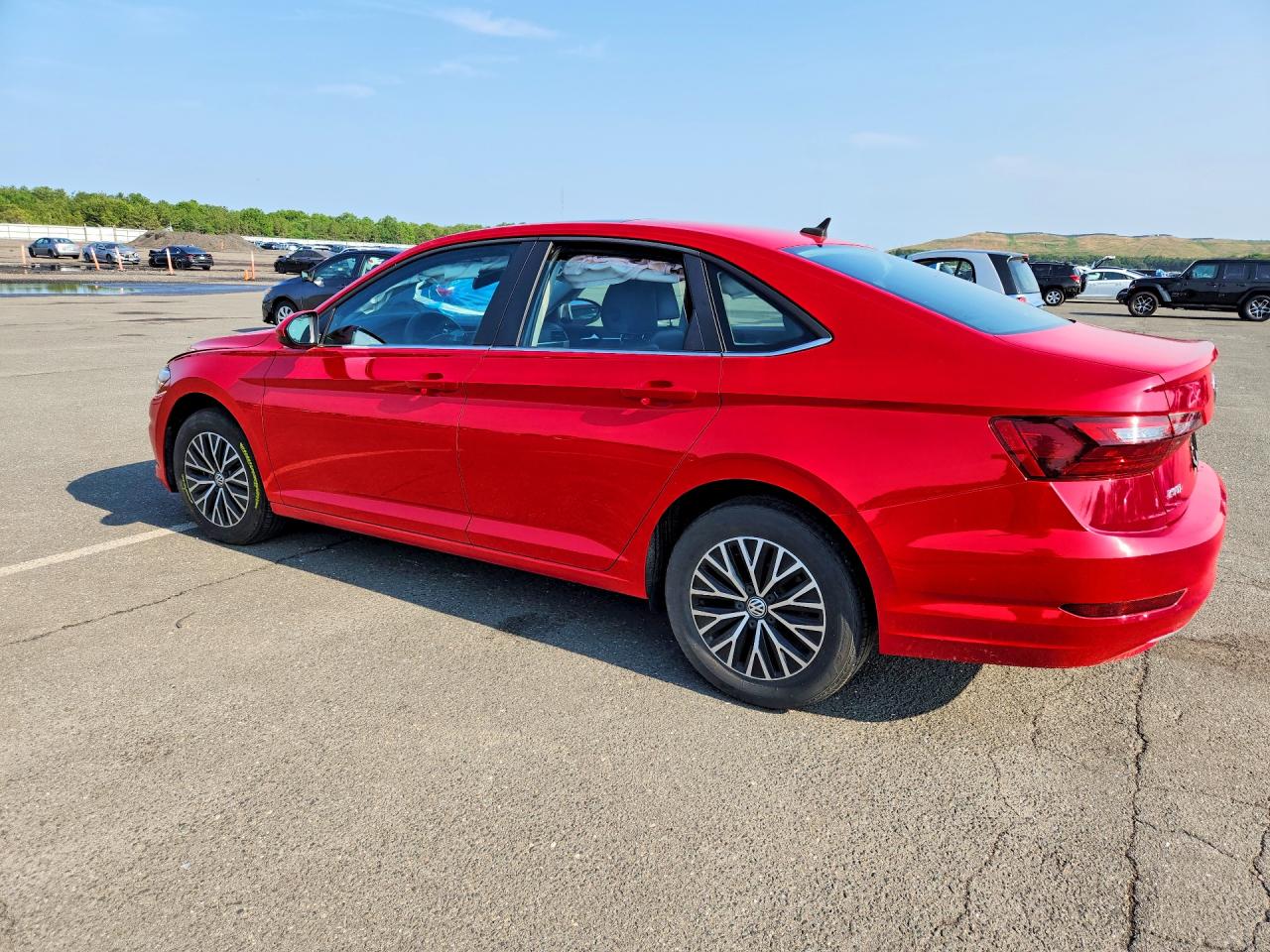 2020 Volkswagen Jetta S Red vin: 3VWCB7BU3LM028101