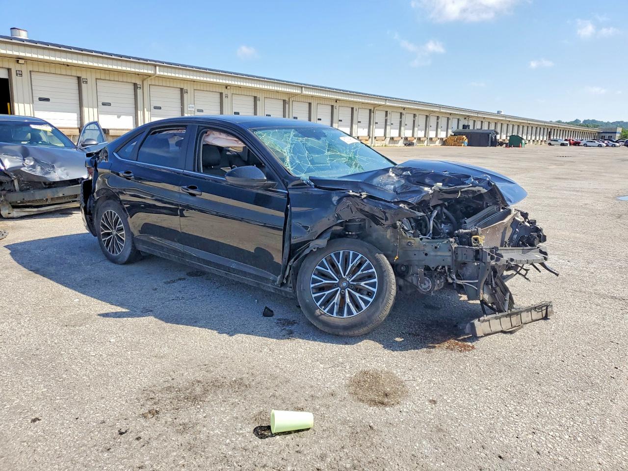 2019 Volkswagen Jetta S Black vin: 3VWCB7BU4KM176563