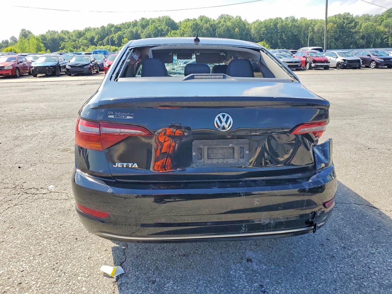 2019 Volkswagen Jetta S Black vin: 3VWCB7BU4KM176563