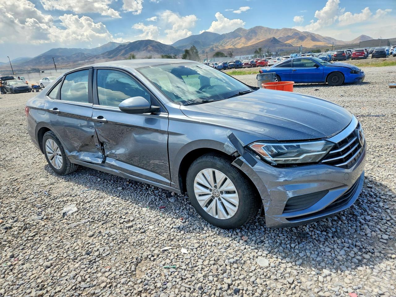 2019 Volkswagen Jetta S Charcoal vin: 3VWCB7BU4KM236213