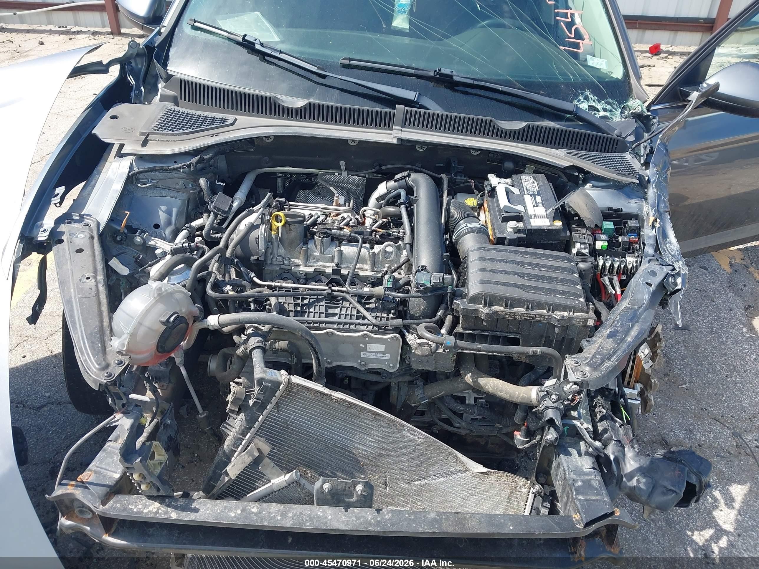 2020 Volkswagen Jetta 1.4t R-line/1.4t S/1.4t Se Серый vin: 3VWCB7BU4LM054142