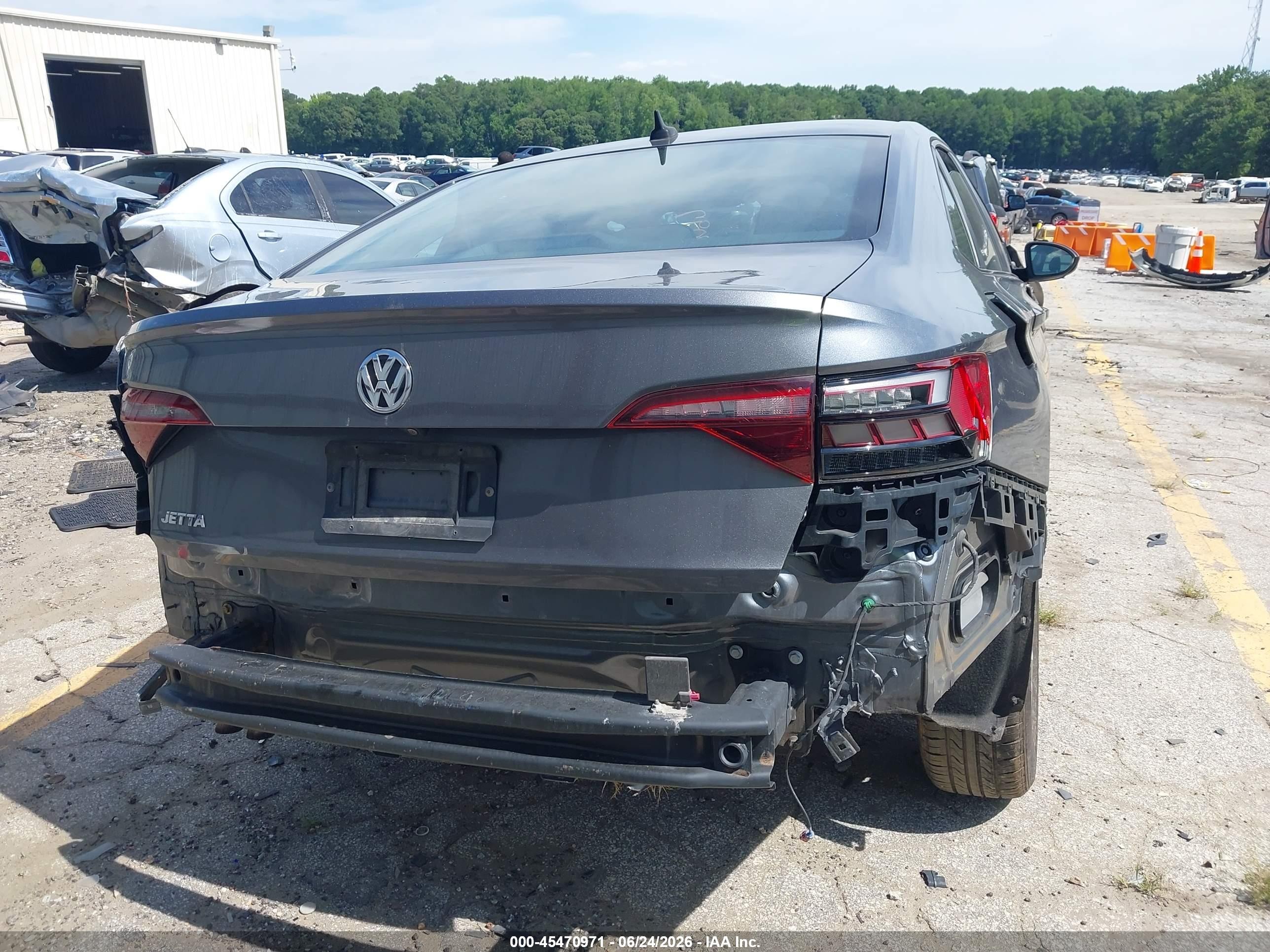 2020 Volkswagen Jetta 1.4t R-line/1.4t S/1.4t Se Серый vin: 3VWCB7BU4LM054142