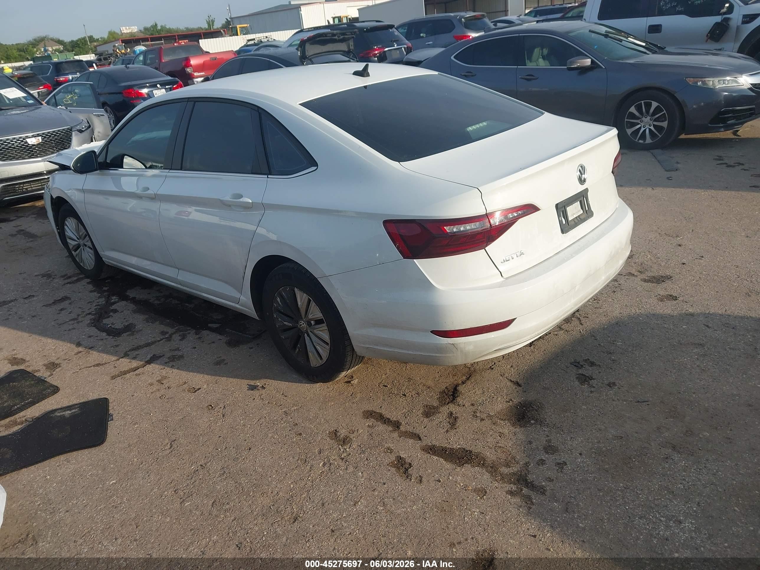2020 Volkswagen Jetta 1.4t R-line/1.4t S/1.4t Se White vin: 3VWCB7BU4LM076450