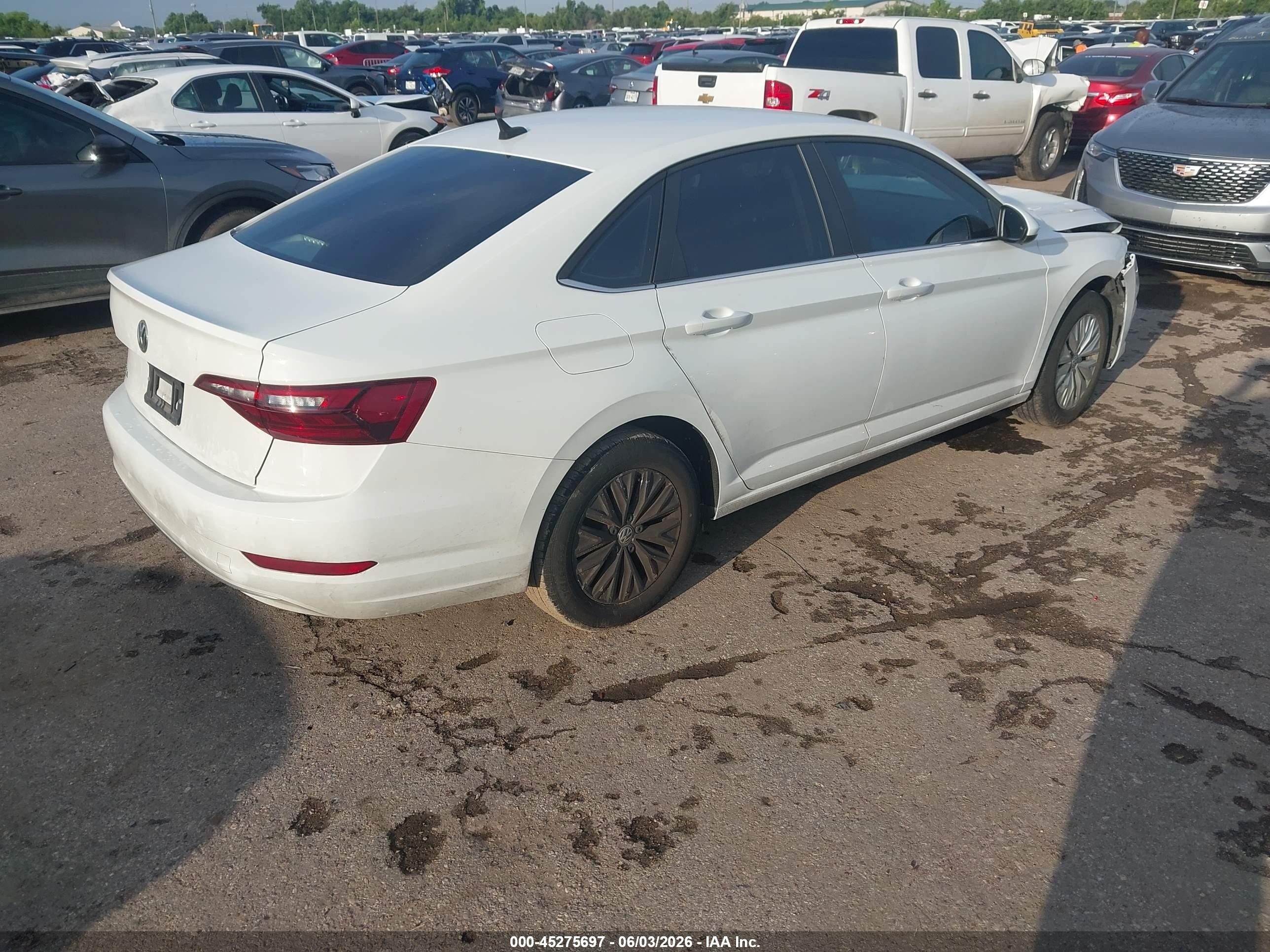 2020 Volkswagen Jetta 1.4t R-line/1.4t S/1.4t Se White vin: 3VWCB7BU4LM076450
