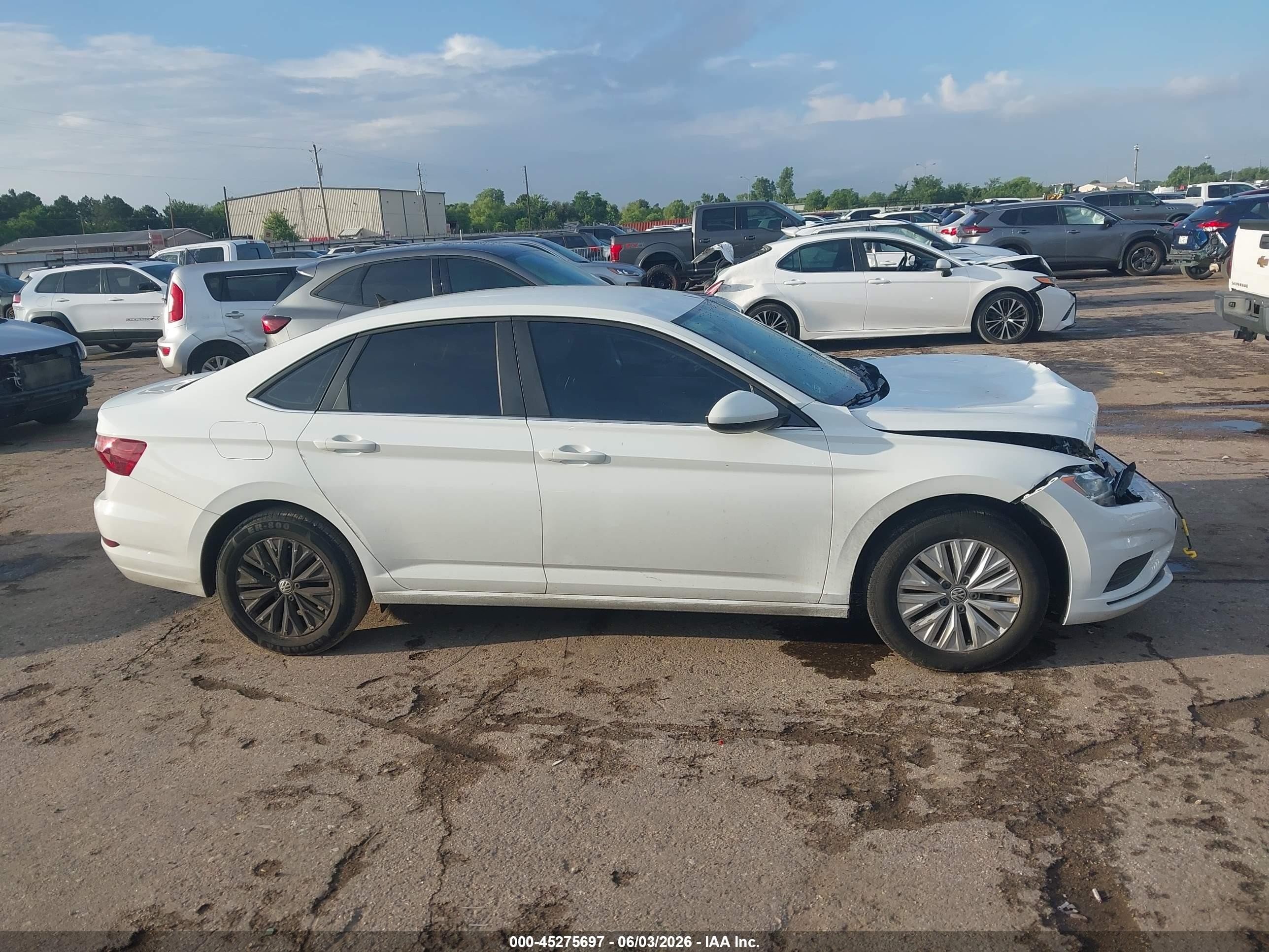 2020 Volkswagen Jetta 1.4t R-line/1.4t S/1.4t Se White vin: 3VWCB7BU4LM076450