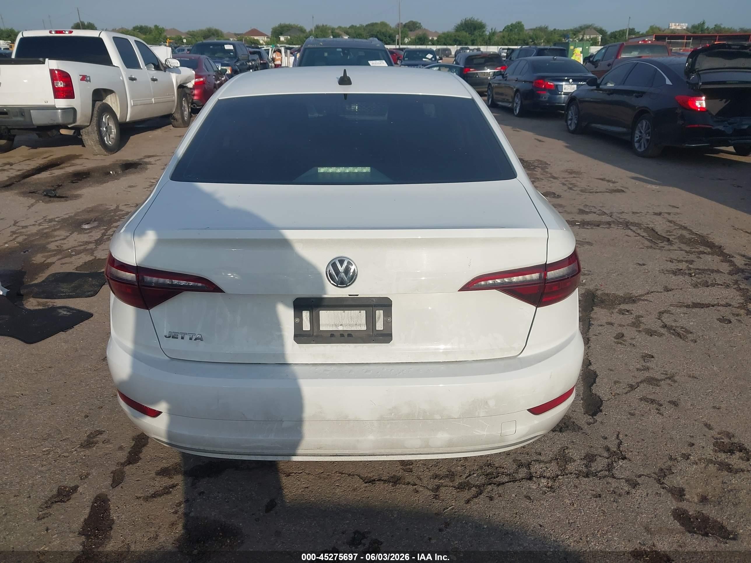 2020 Volkswagen Jetta 1.4t R-line/1.4t S/1.4t Se White vin: 3VWCB7BU4LM076450