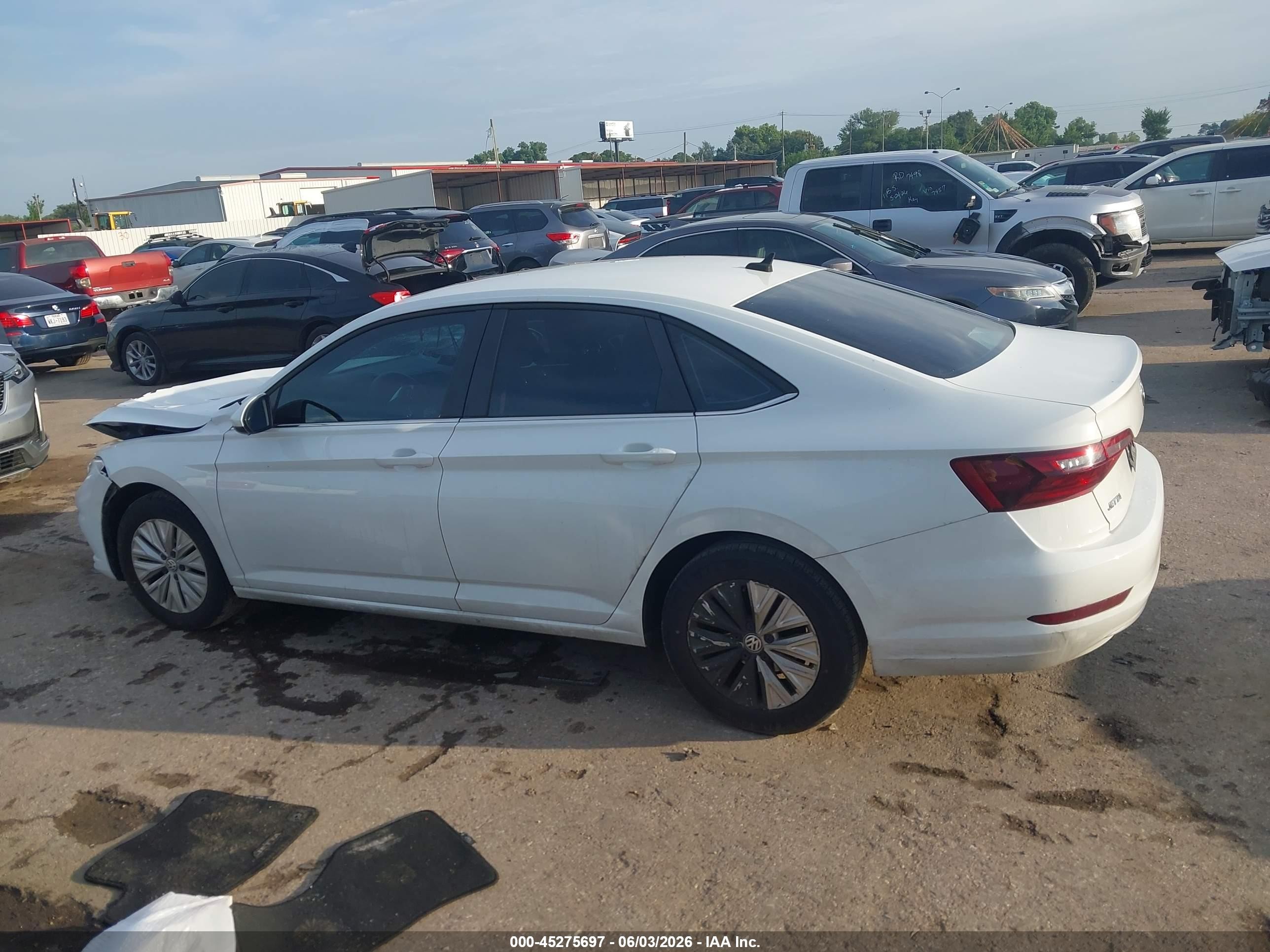 2020 Volkswagen Jetta 1.4t R-line/1.4t S/1.4t Se White vin: 3VWCB7BU4LM076450