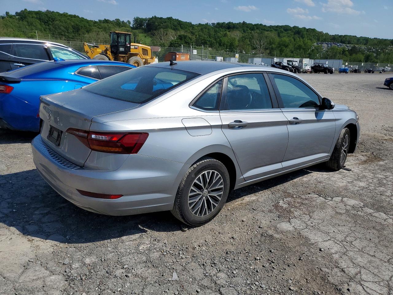 2019 Volkswagen Jetta S Серебряный vin: 3VWCB7BU6KM208381
