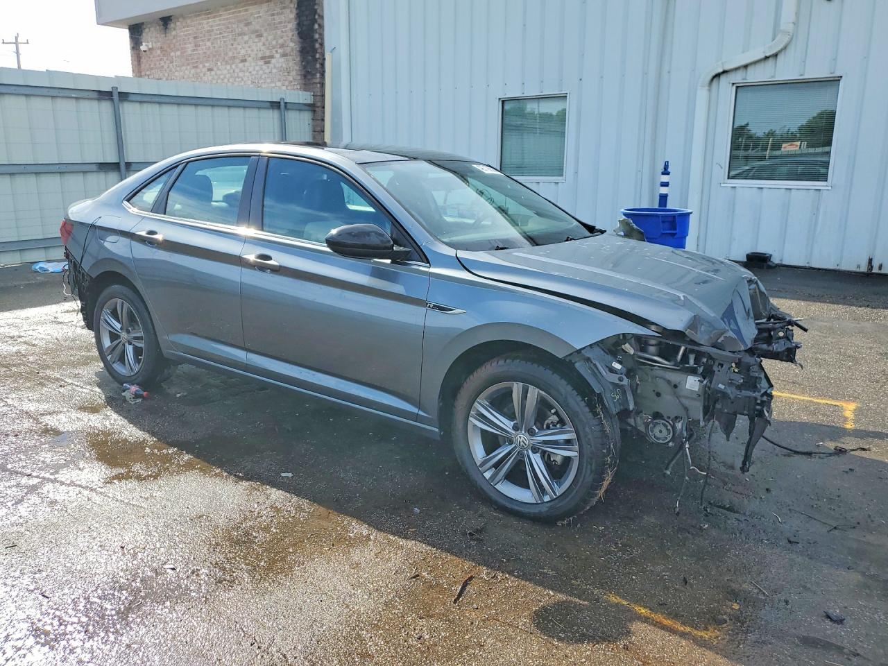 2019 Volkswagen Jetta S Gray vin: 3VWCB7BU6KM241218