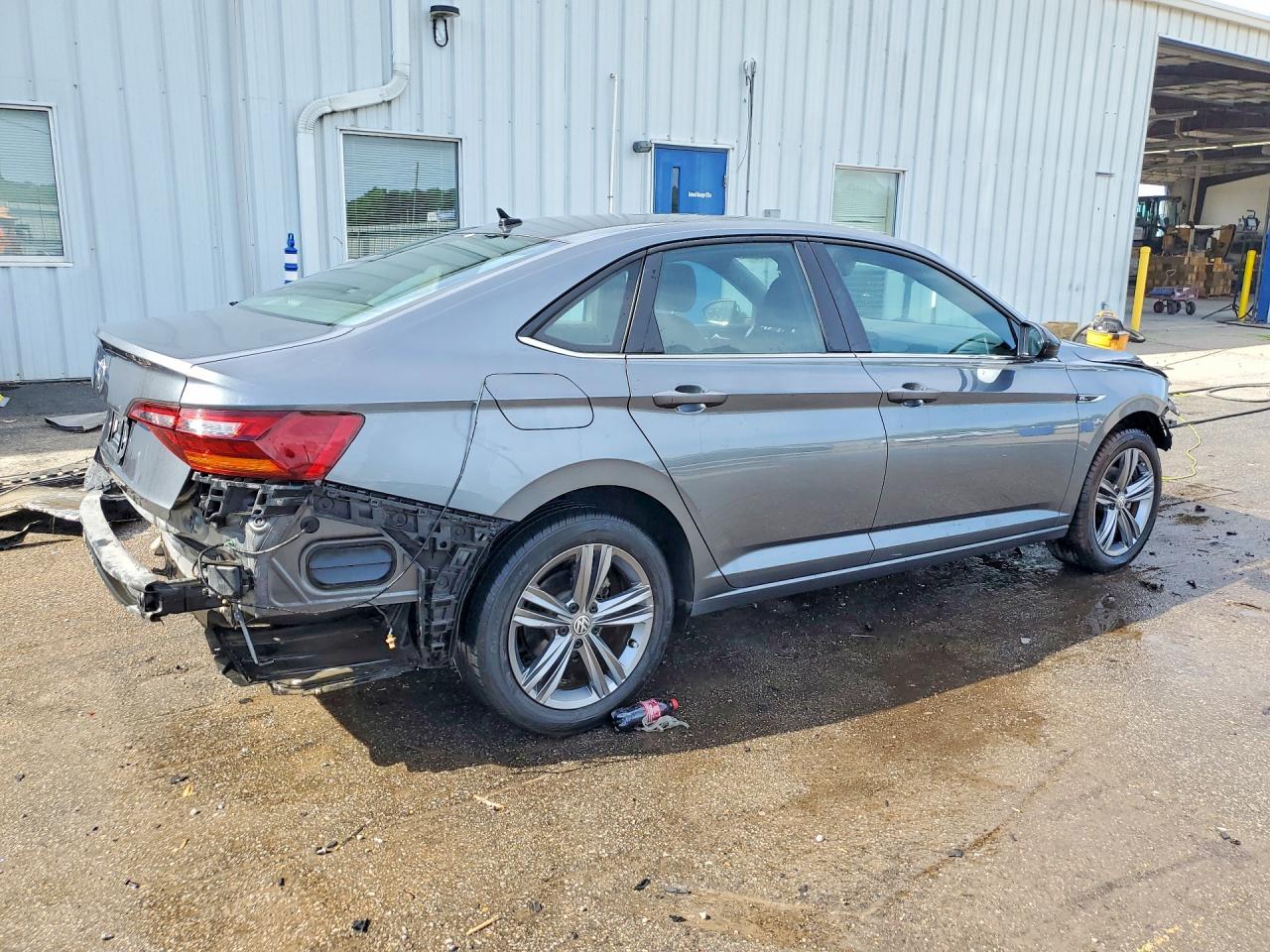2019 Volkswagen Jetta S Gray vin: 3VWCB7BU6KM241218