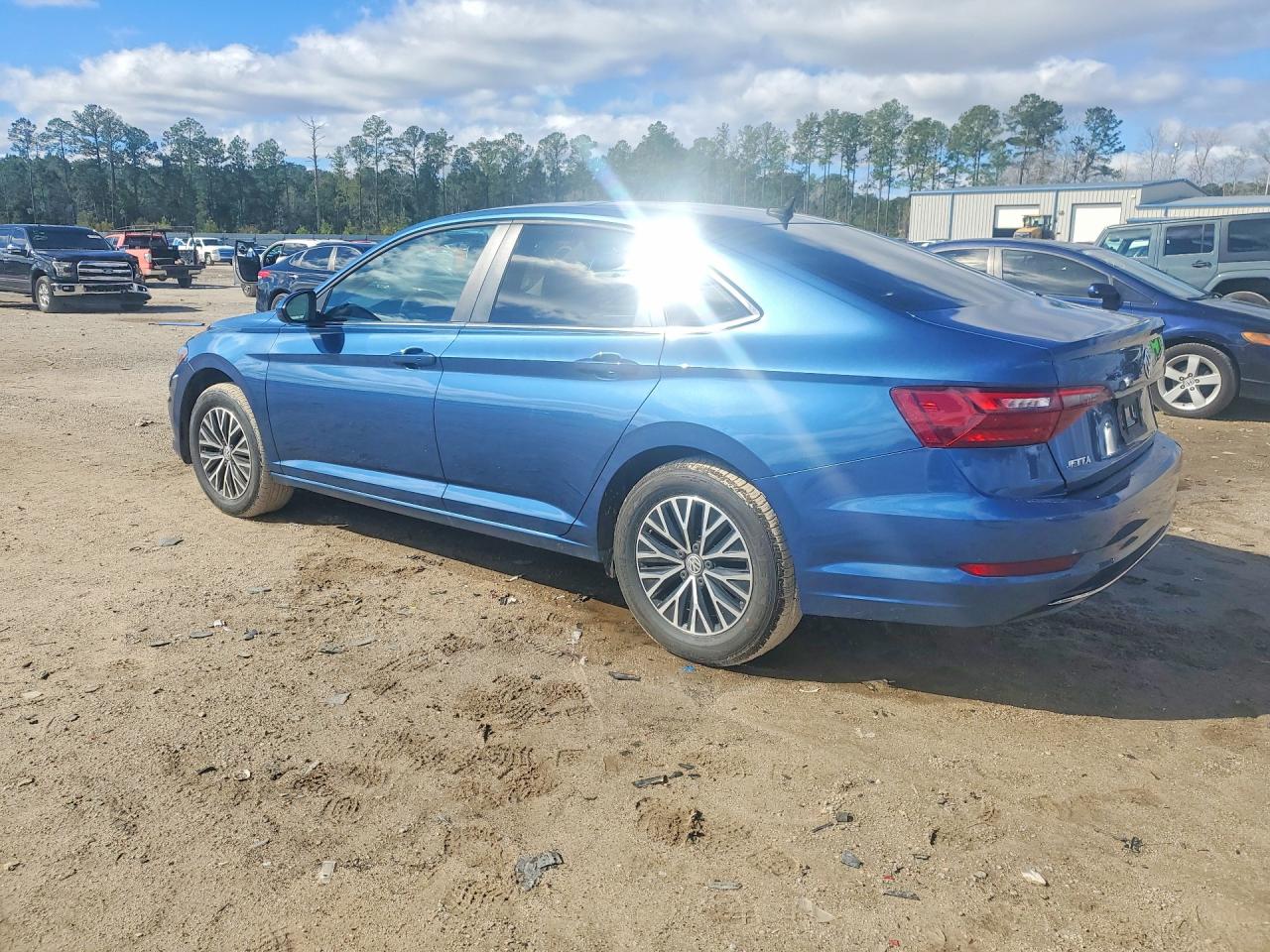 2020 Volkswagen Jetta S Blue vin: 3VWCB7BU6LM031302