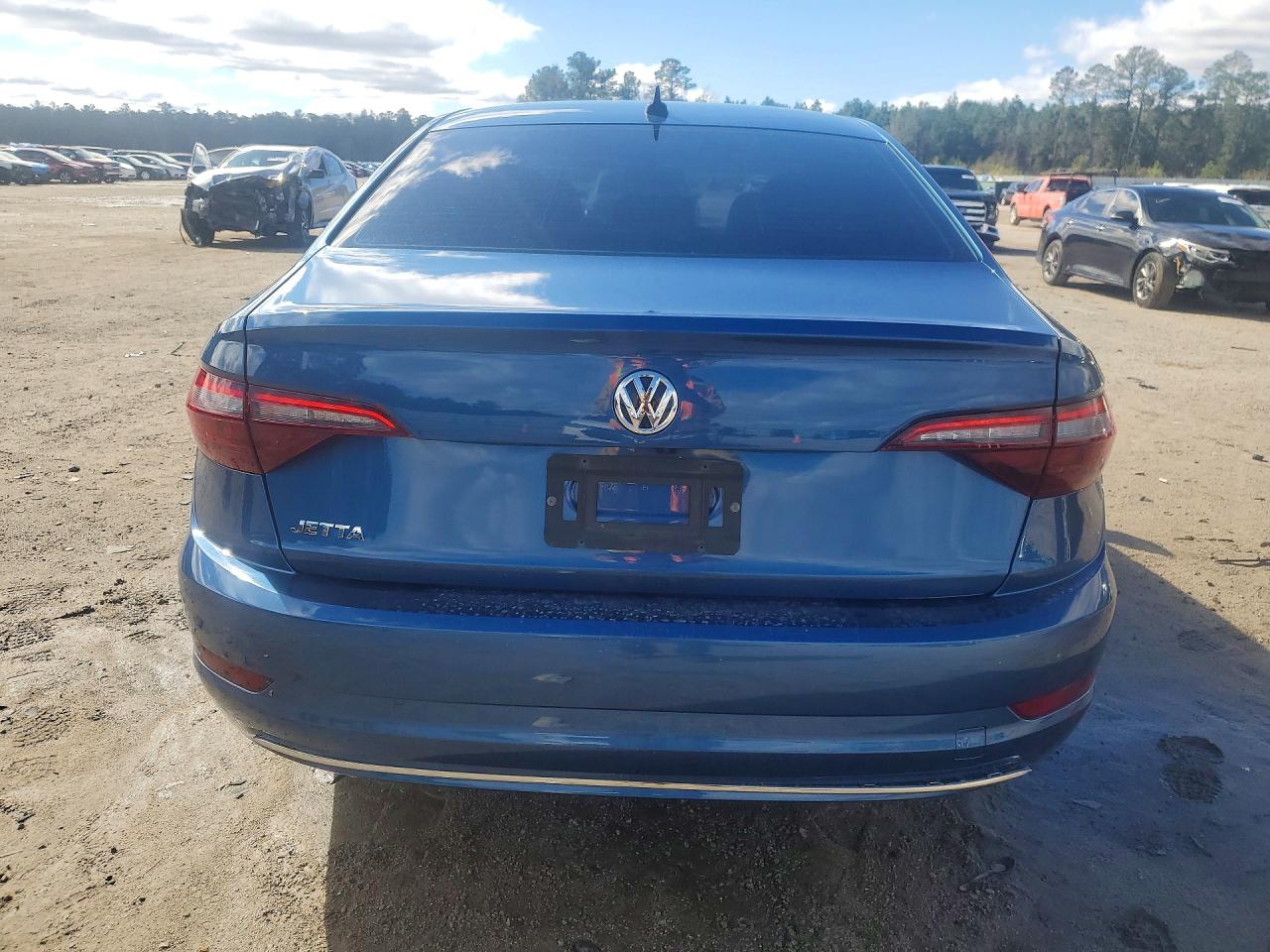 2020 Volkswagen Jetta S Blue vin: 3VWCB7BU6LM031302