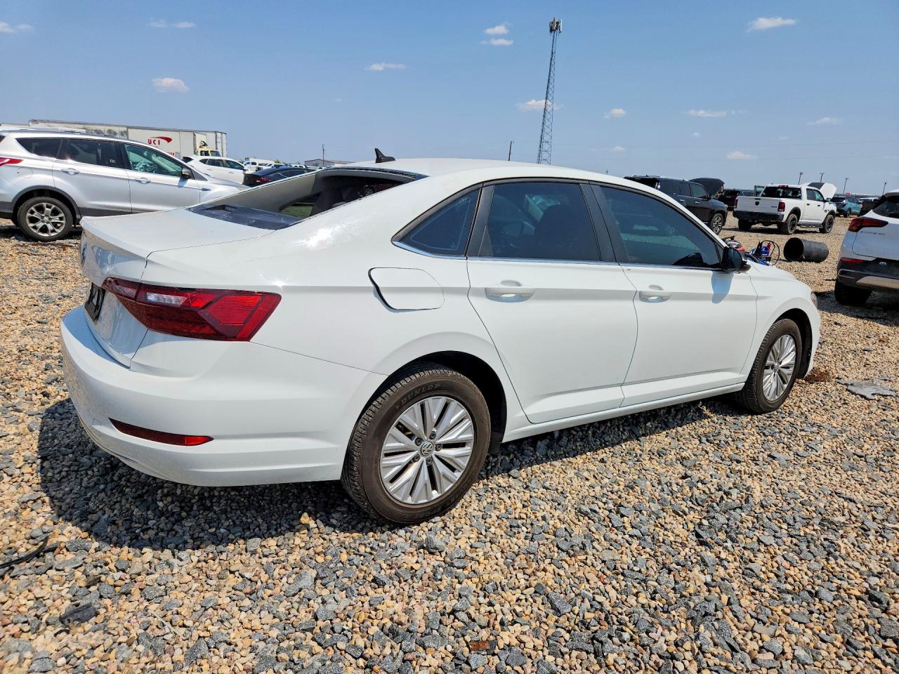 2020 Volkswagen Jetta S White vin: 3VWCB7BU6LM068091