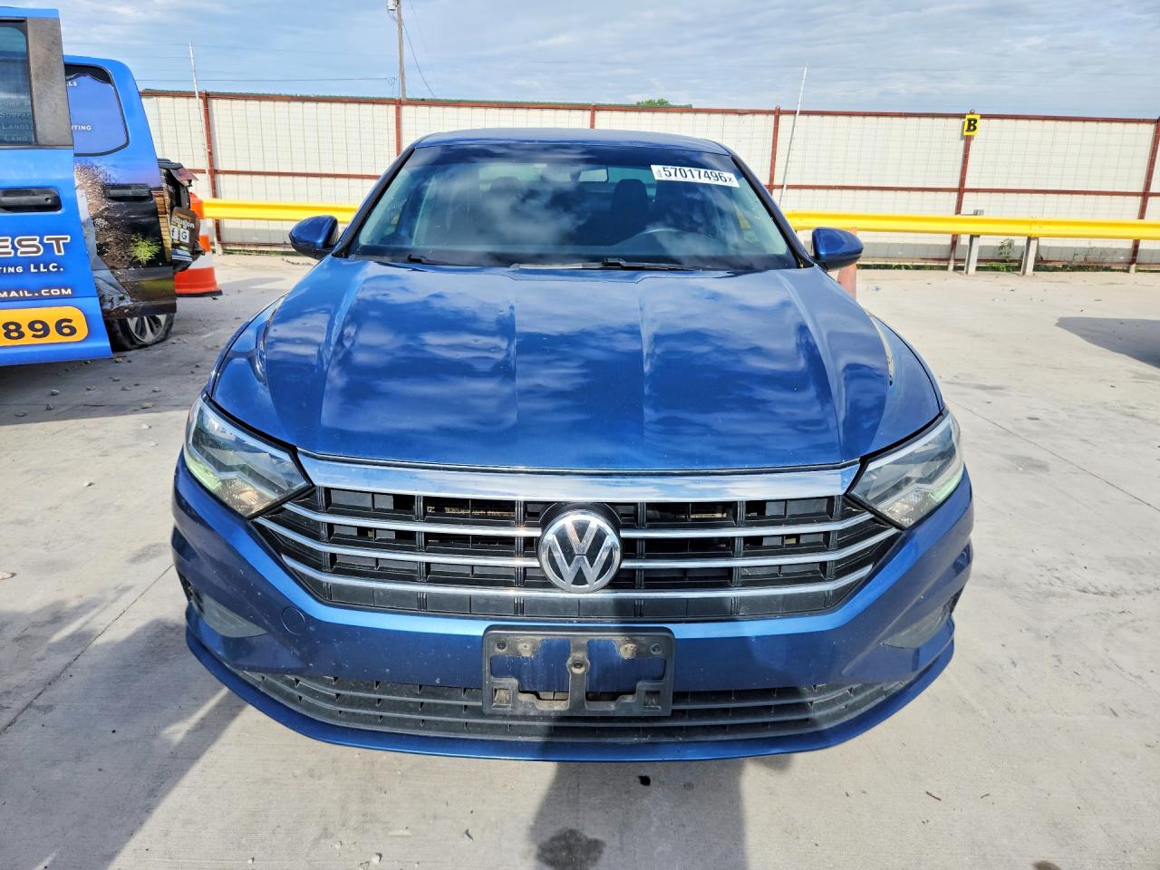 2020 Volkswagen Jetta S Синий vin: 3VWCB7BU6LM076952
